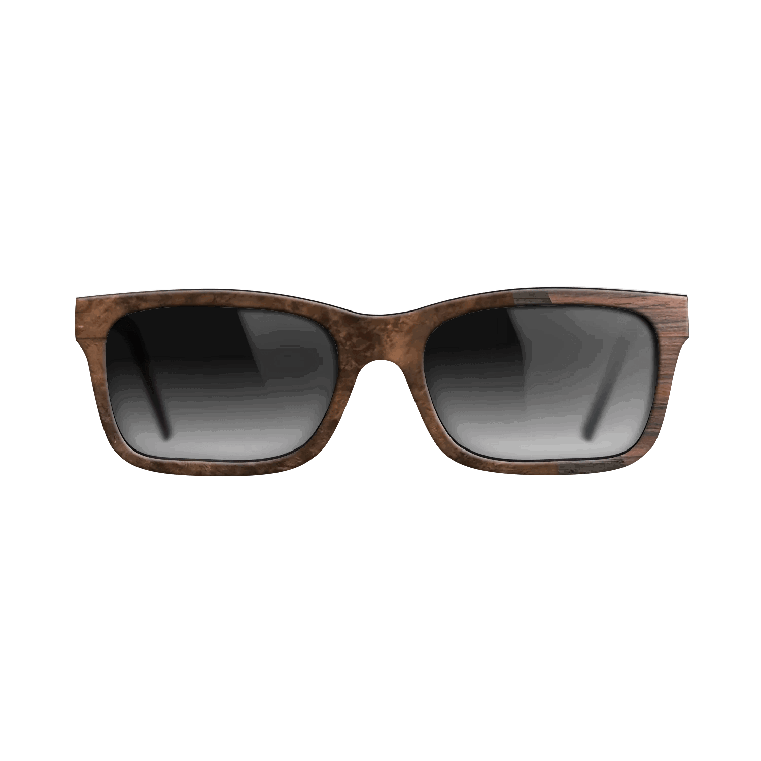 Fumed Oak,Rosewood Reconstituted,Walnut Burl: Angle Cut - The Sage - Rectangle - SIRIS wood optic