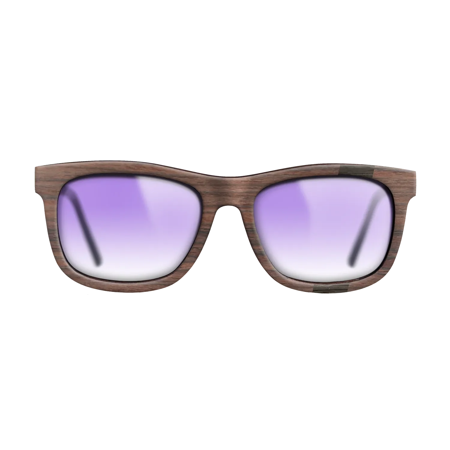 Fumed Oak,Rosewood Reconstituted: Wedge - The Hero - Square - SIRIS wood optic