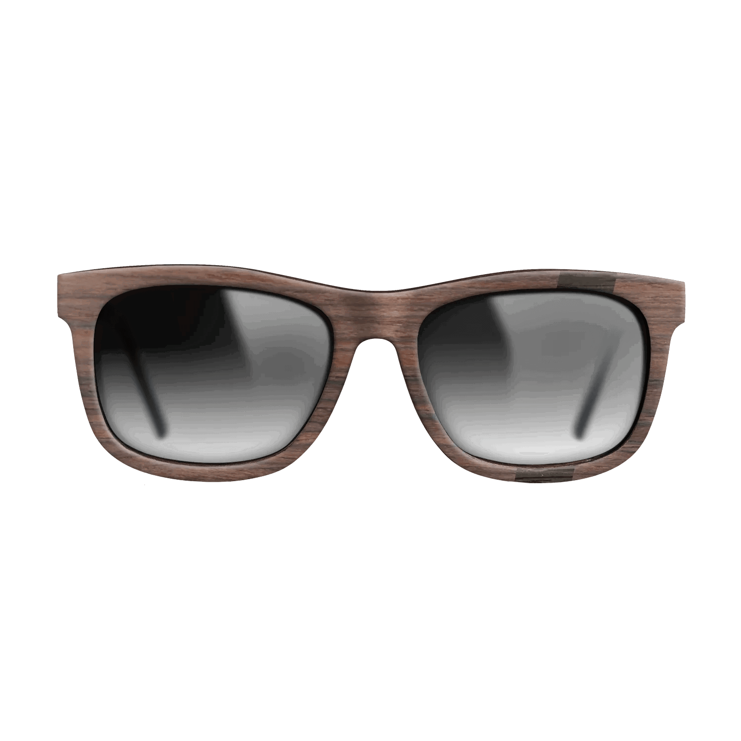 Fumed Oak,Rosewood Reconstituted: Wedge - The Hero - Square - SIRIS wood optic