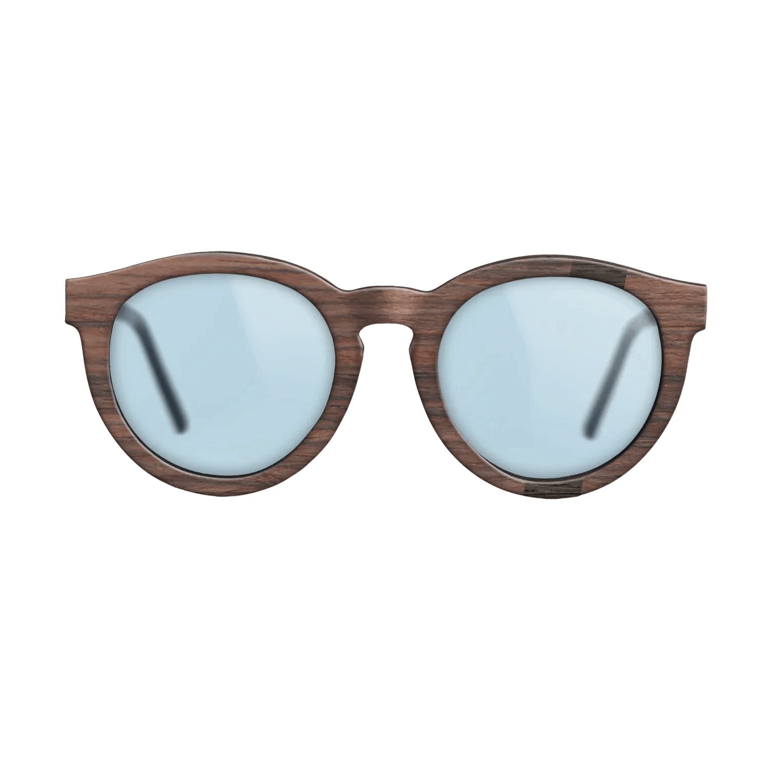 Fumed Oak,Rosewood Reconstituted: Wedge - The Rebel - Round - SIRIS wood optic