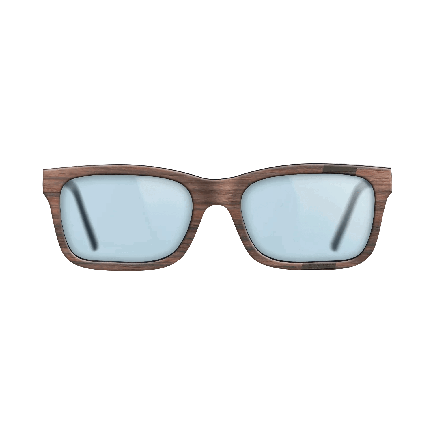 Fumed Oak,Rosewood Reconstituted: Wedge - The Sage - Rectangle - SIRIS wood optic