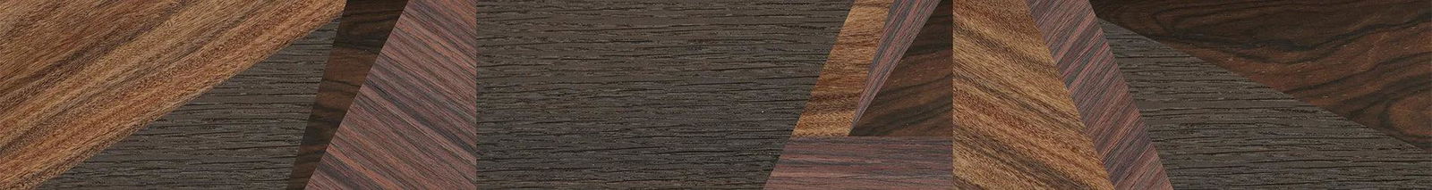 Fumed Oak,Rosewood Reconstituted,Ziricote Dark Quartered,Walnut Claro Light: Fractal - The Hero - Square - 1094 - SIRIS wood optic