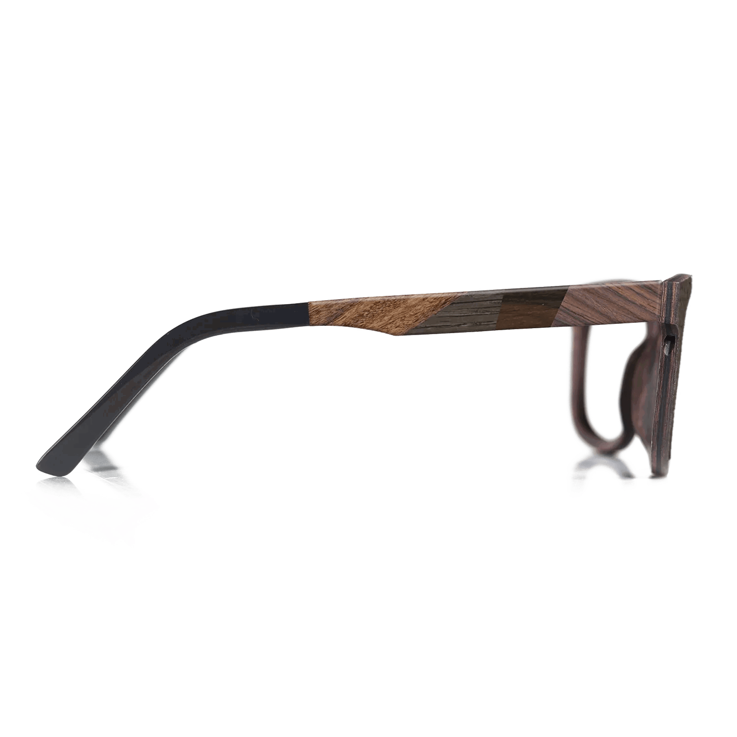 Fumed Oak,Rosewood Reconstituted,Ziricote Dark Quartered,Walnut Claro Light: Fractal - The Rebel - Round - 1094 - SIRIS wood optic