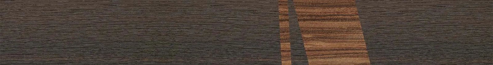 Fumed Oak,Santos Rosewood Dark: Bauhaus - The Hero - Square - SIRIS wood optic