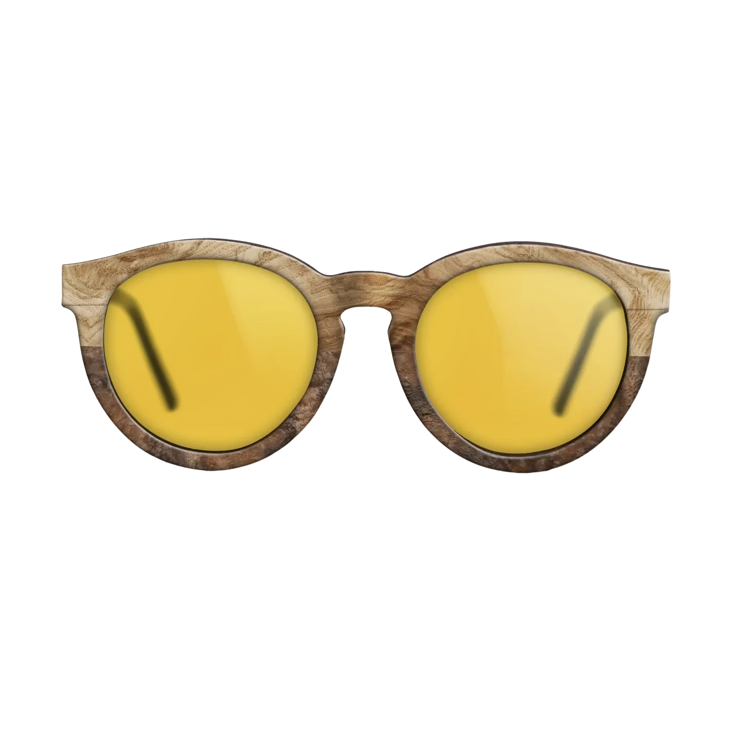 Fumed Oak,Santos Rosewood Dark,Bocote,Santos Rosewood Light: Tricut - The Rebel - Round - 1446 - SIRIS wood optic