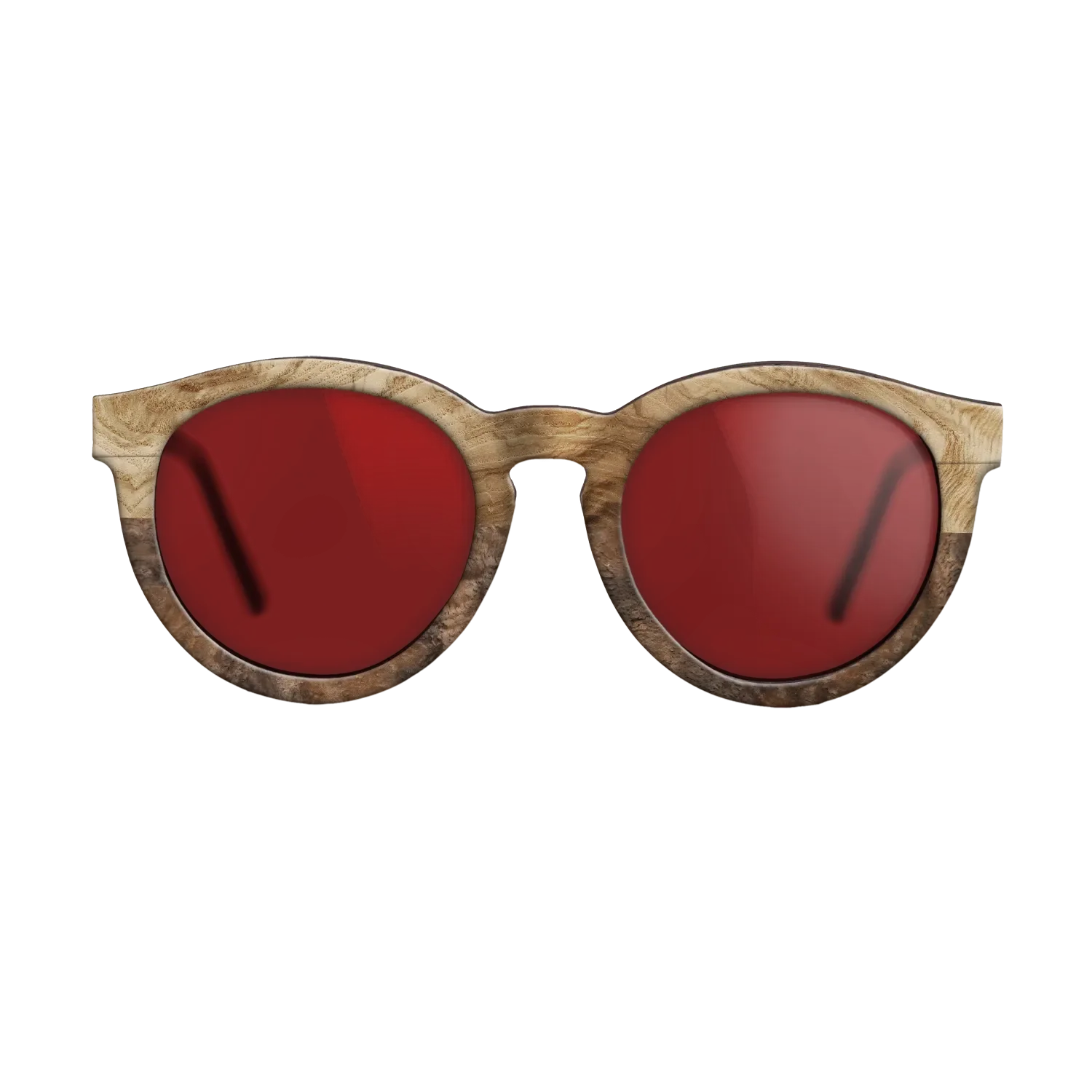 Fumed Oak,Santos Rosewood Dark,Bocote,Santos Rosewood Light: Tricut - The Rebel - Round - 1446 - SIRIS wood optic