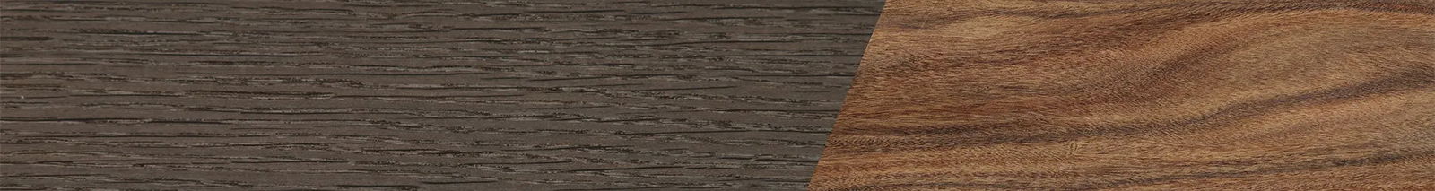 Fumed Oak,Santos Rosewood Dark: Dicut - The Hero - Square - SIRIS wood optic