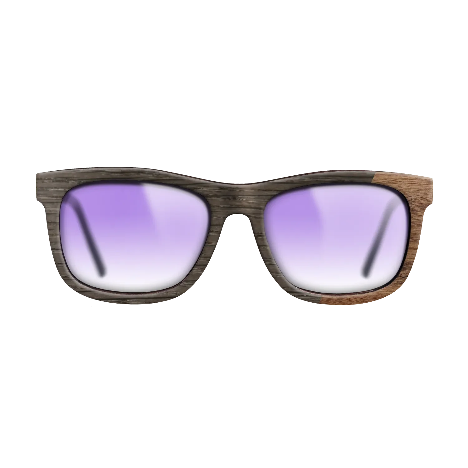 Fumed Oak,Santos Rosewood Dark: Dicut - The Hero - Square - SIRIS wood optic