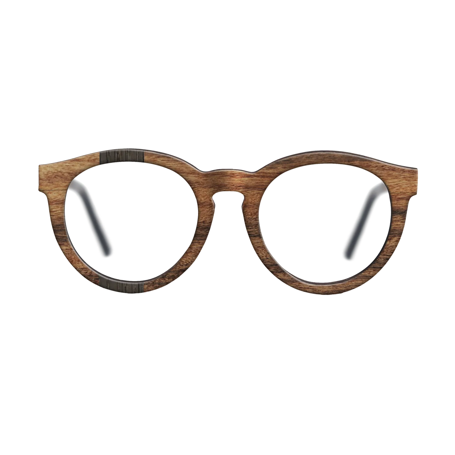 Fumed Oak,Santos Rosewood Dark: Splice - The Rebel - Round - SIRIS wood optic