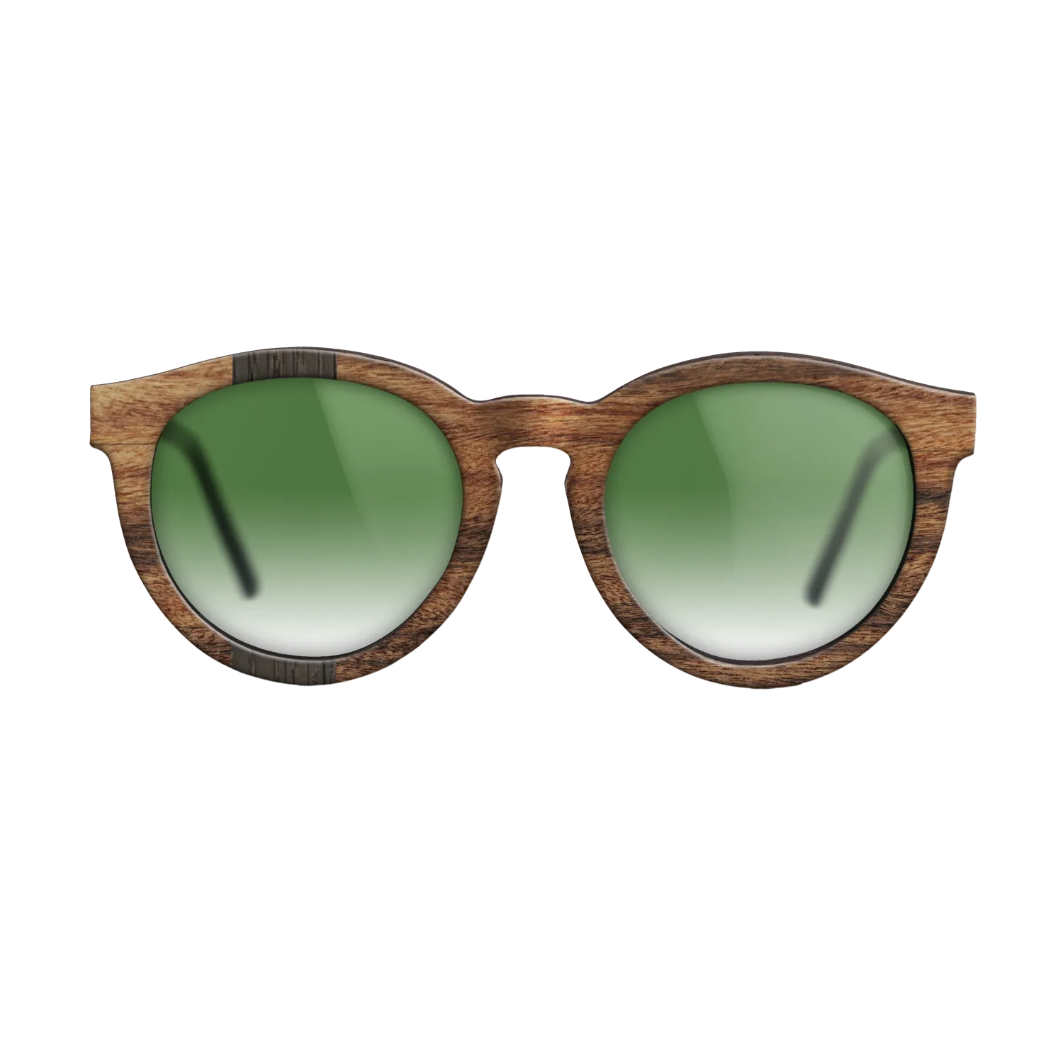 Fumed Oak,Santos Rosewood Dark: Splice - The Rebel - Round - SIRIS wood optic