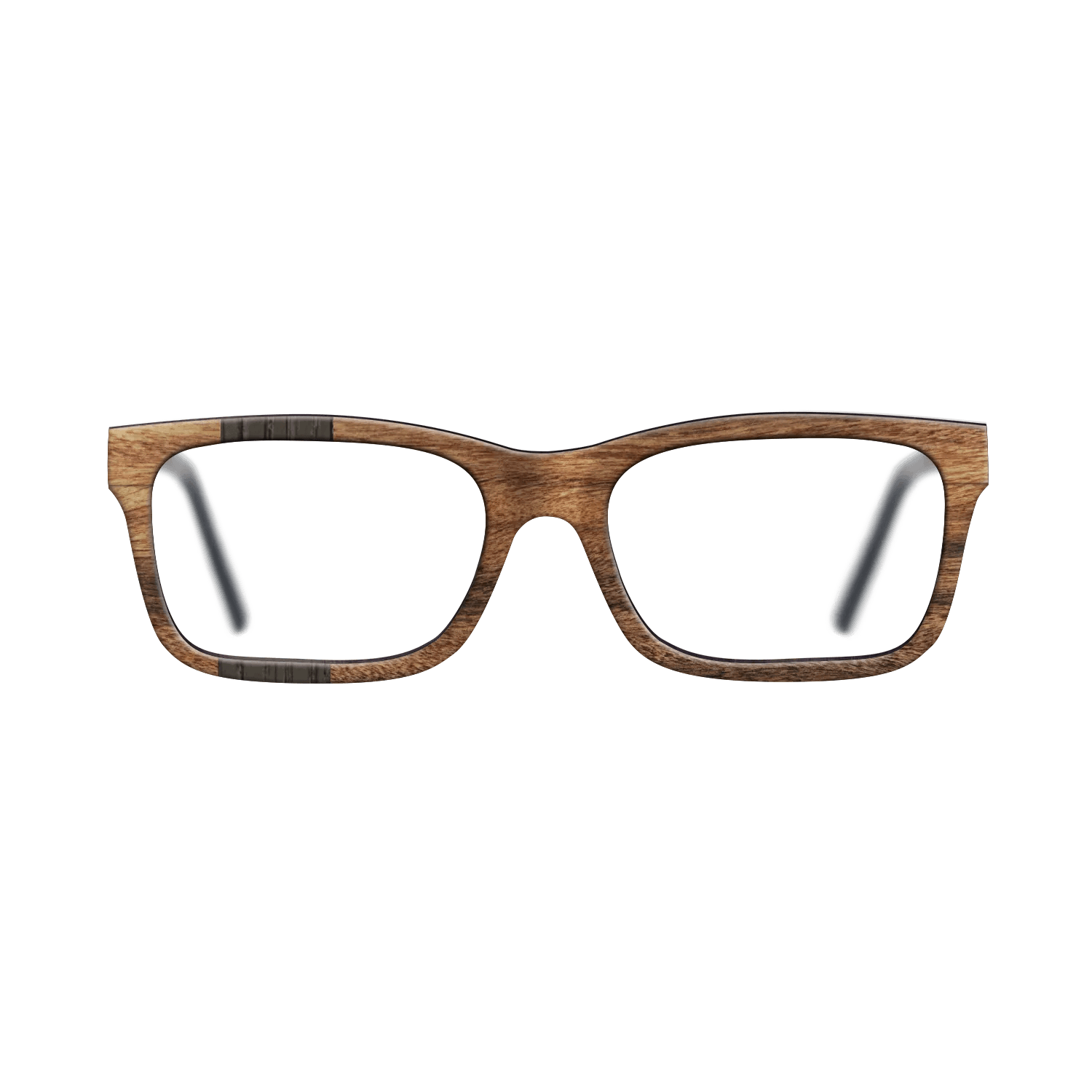 Fumed Oak,Santos Rosewood Dark: Splice - The Sage - Rectangle - SIRIS wood optic