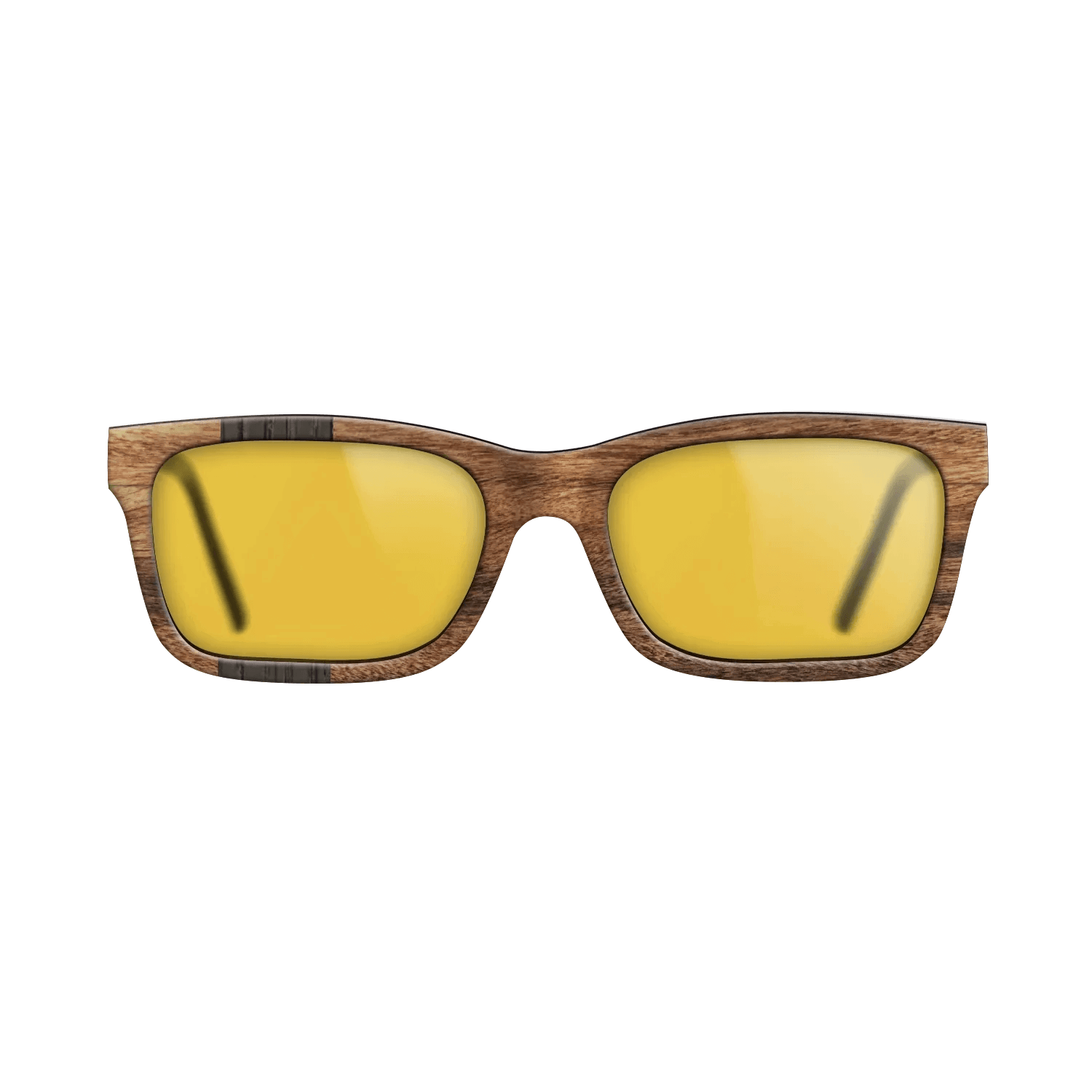 Fumed Oak,Santos Rosewood Dark: Splice - The Sage - Rectangle - SIRIS wood optic