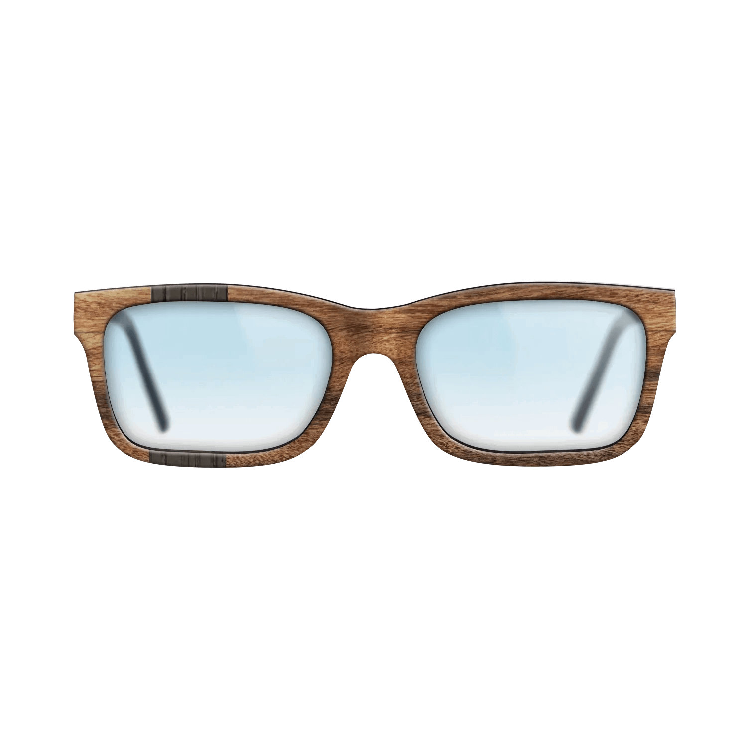 Fumed Oak,Santos Rosewood Dark: Splice - The Sage - Rectangle - SIRIS wood optic