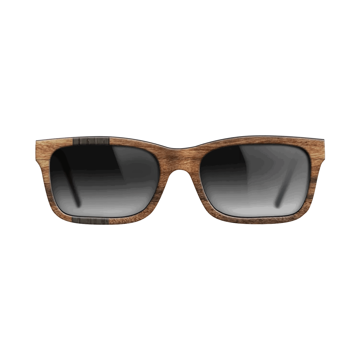 Fumed Oak,Santos Rosewood Dark: Splice - The Sage - Rectangle - SIRIS wood optic