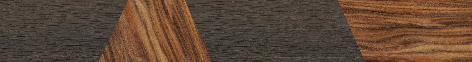 Fumed Oak,Santos Rosewood Light: Bauhaus - The Rebel - Round - SIRIS wood optic