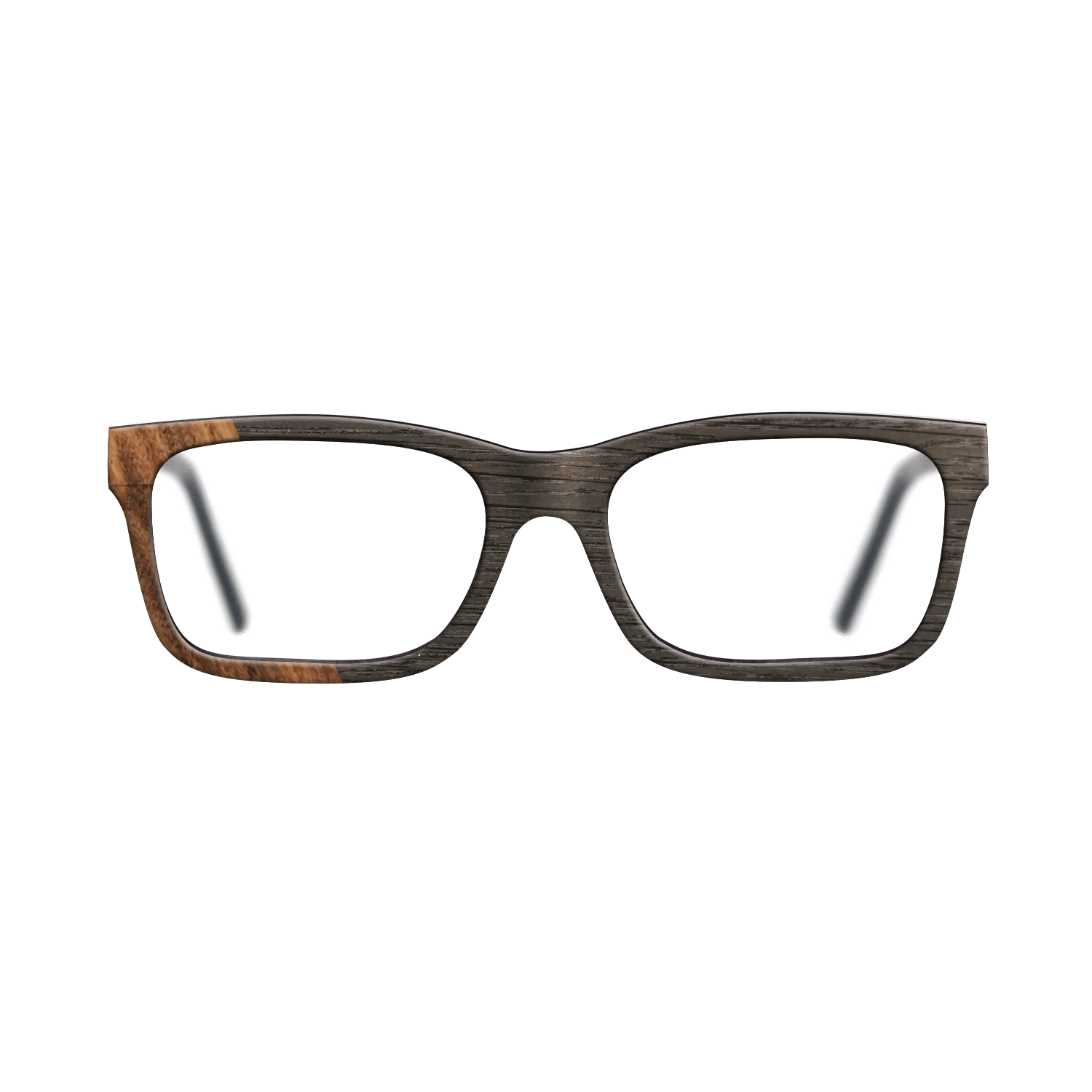 Fumed Oak,Santos Rosewood Light: Bauhaus - The Sage - Rectangle - SIRIS wood optic