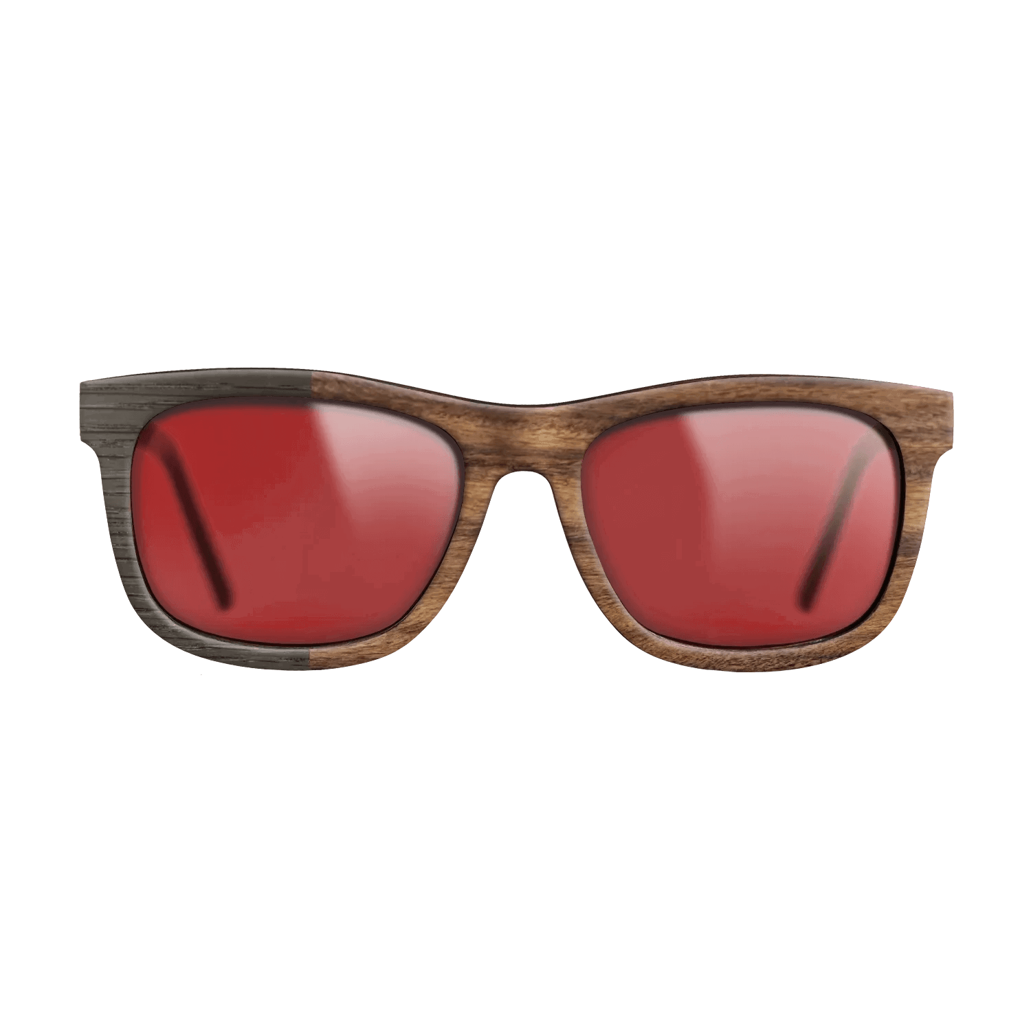 Fumed Oak,Santos Rosewood Light: Binary - The Hero - Square - SIRIS wood optic