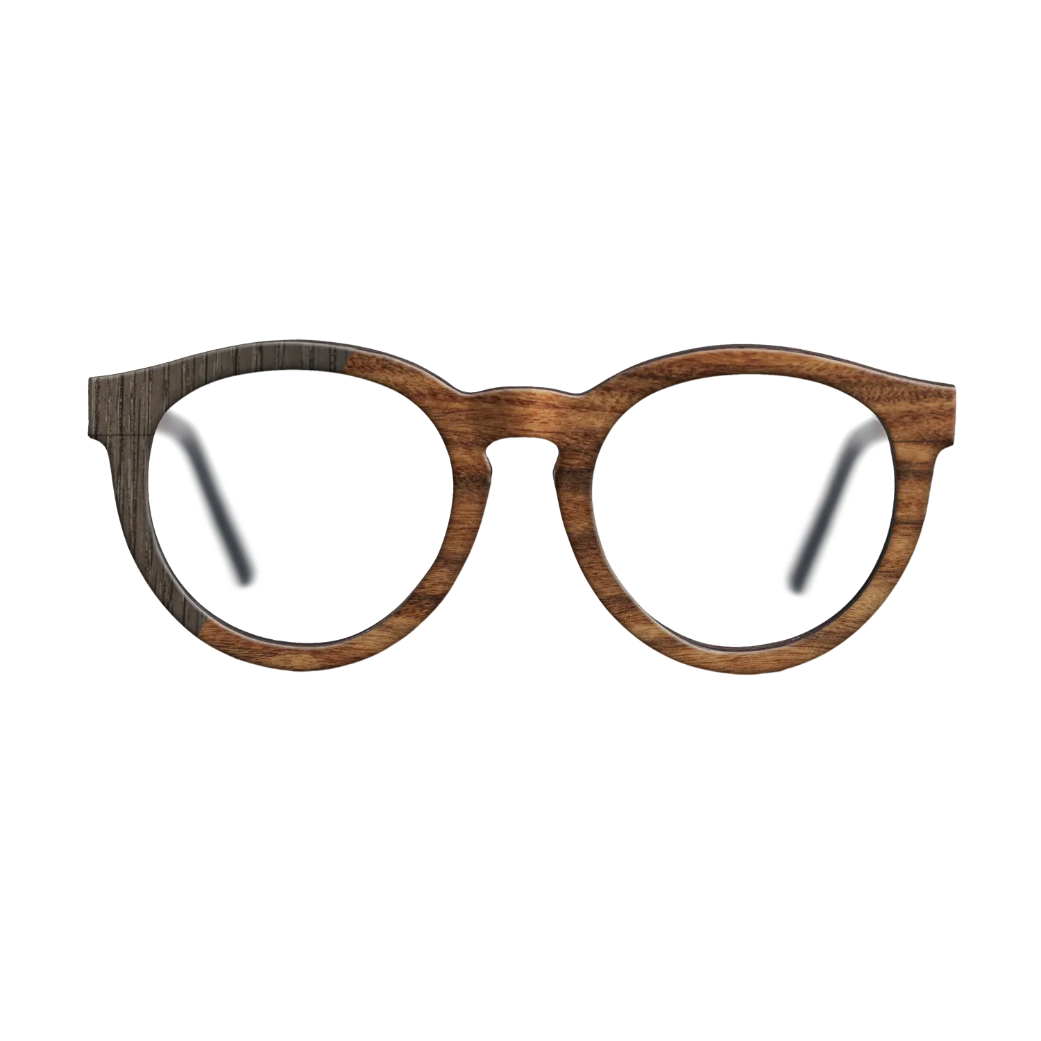 Fumed Oak,Santos Rosewood Light: Binary - The Rebel - Round - 1271 - SIRIS wood optic