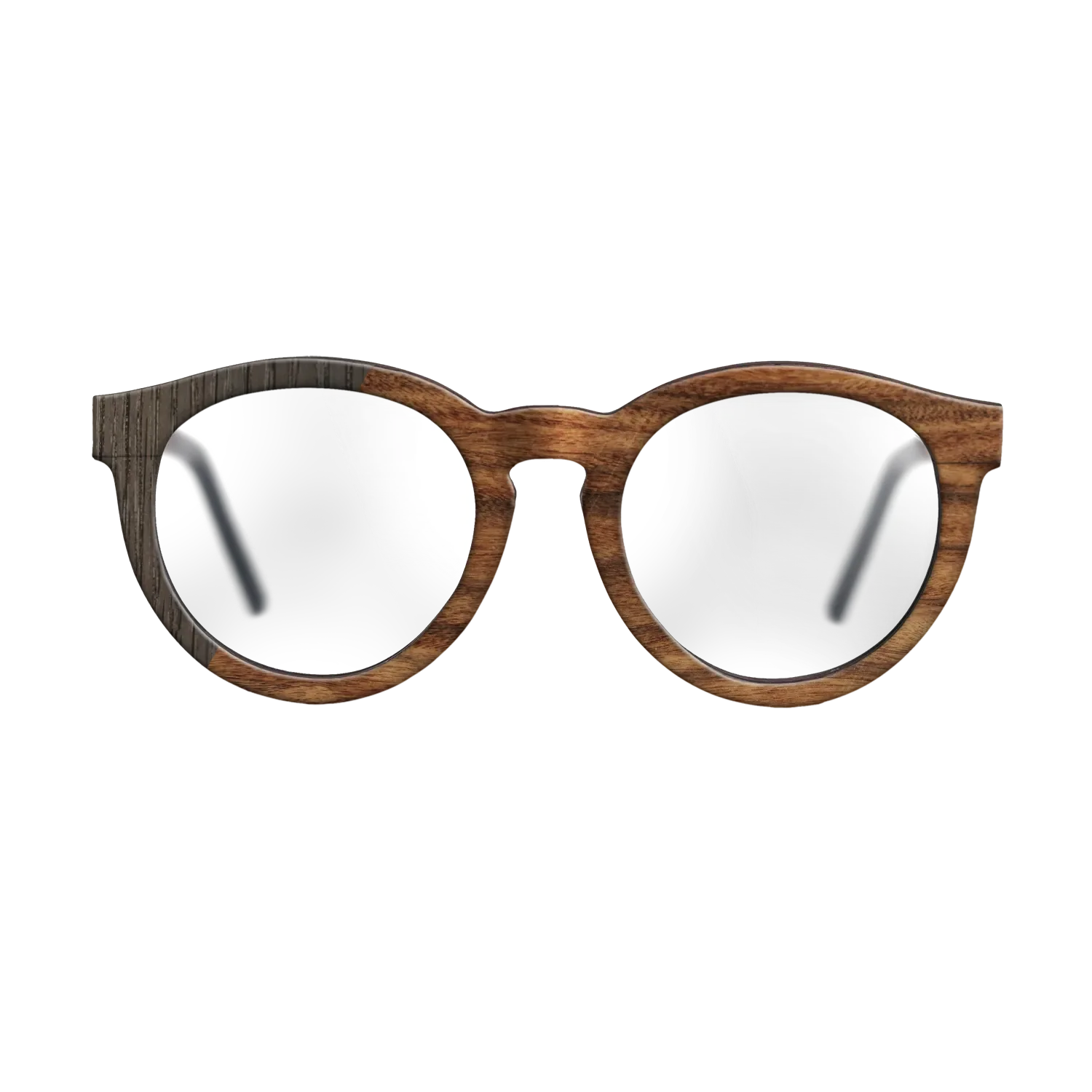 Fumed Oak,Santos Rosewood Light: Binary - The Rebel - Round - 1271 - SIRIS wood optic