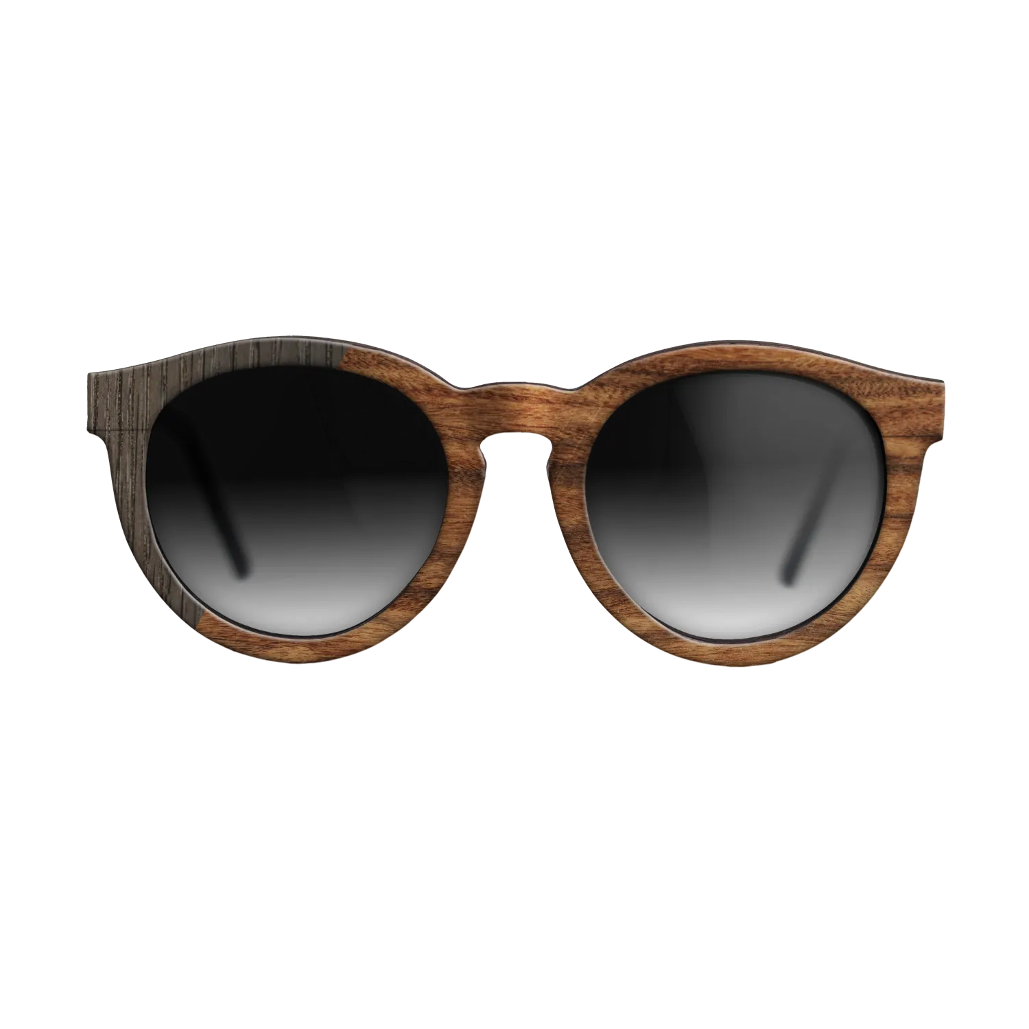 Fumed Oak,Santos Rosewood Light: Binary - The Rebel - Round - 1271 - SIRIS wood optic