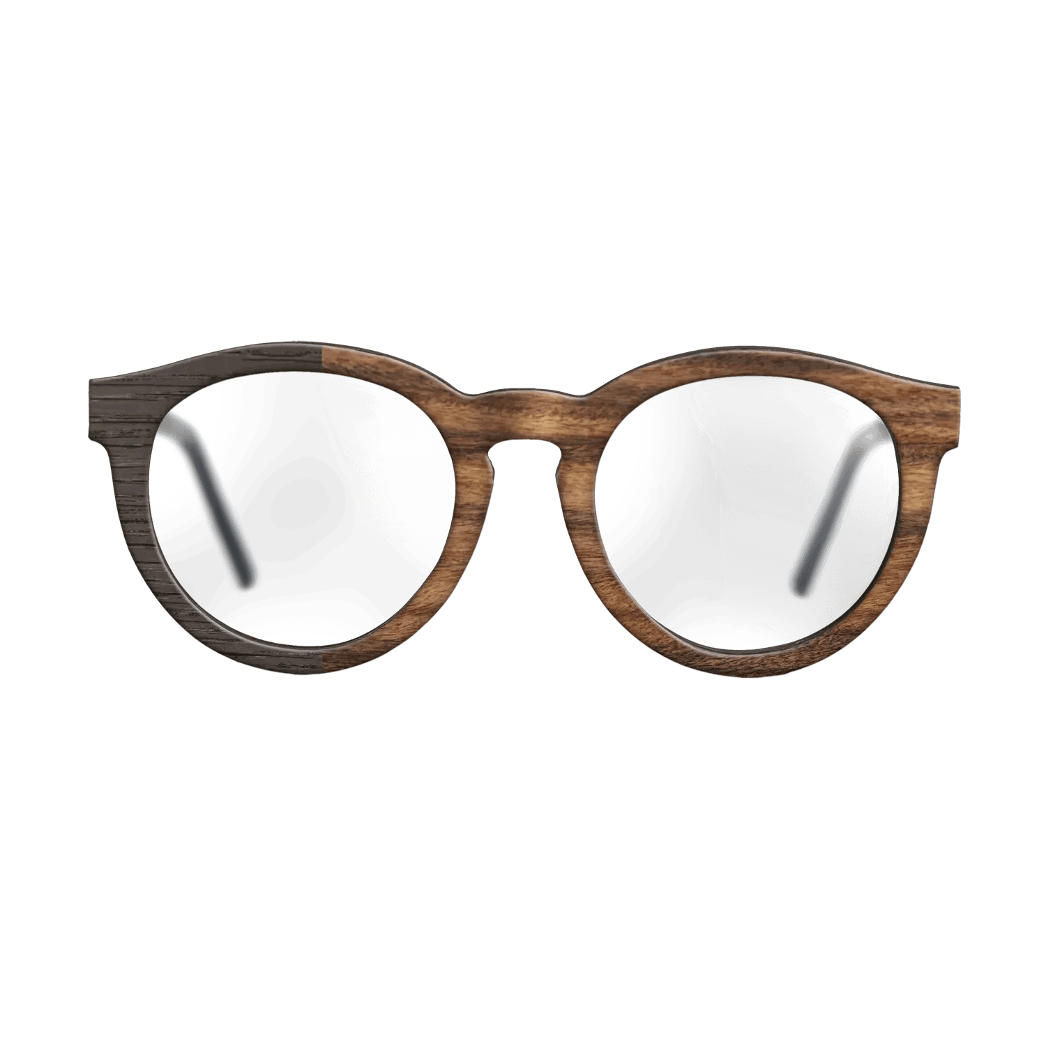 Fumed Oak,Santos Rosewood Light: Binary - The Rebel - Round - SIRIS wood optic