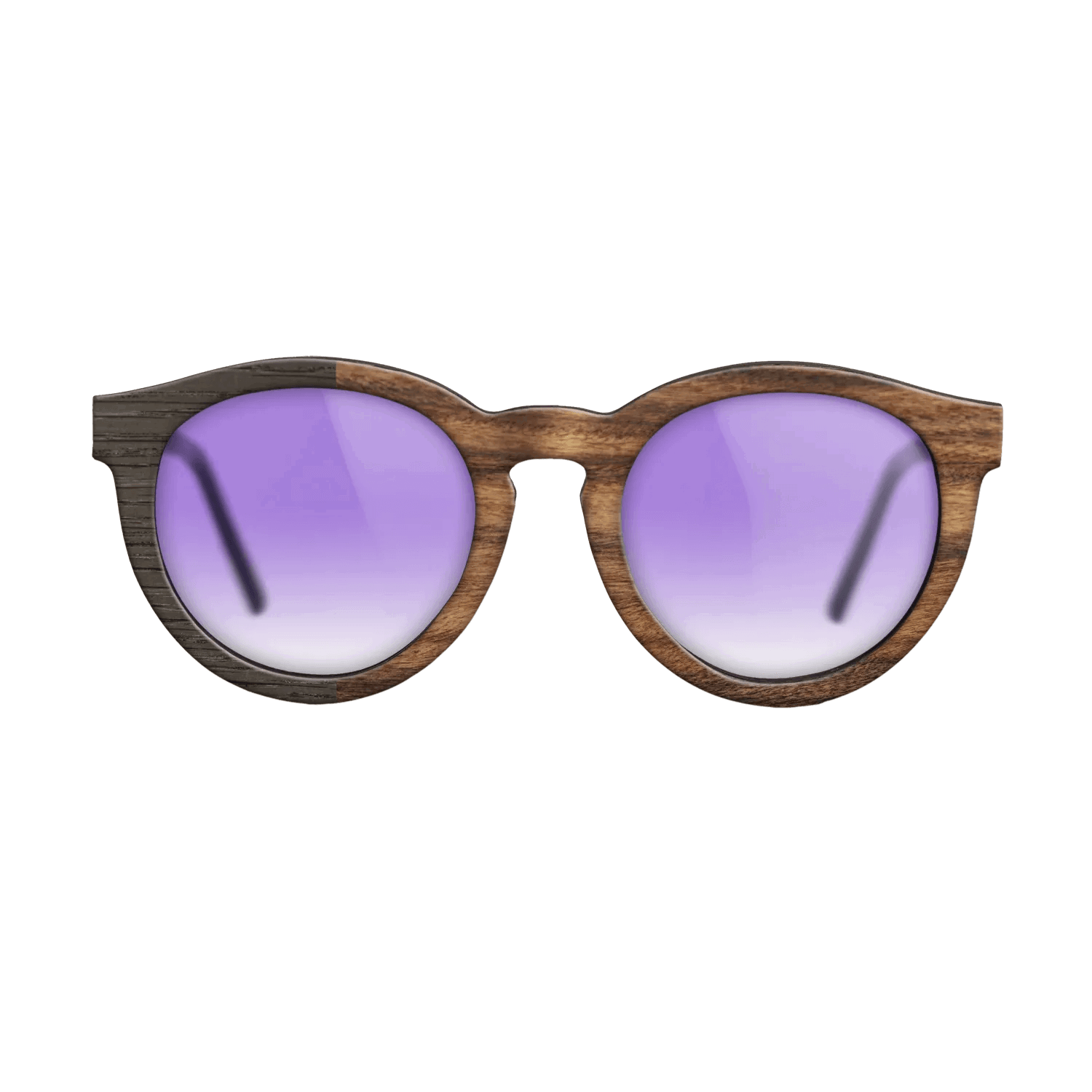 Fumed Oak,Santos Rosewood Light: Binary - The Rebel - Round - SIRIS wood optic