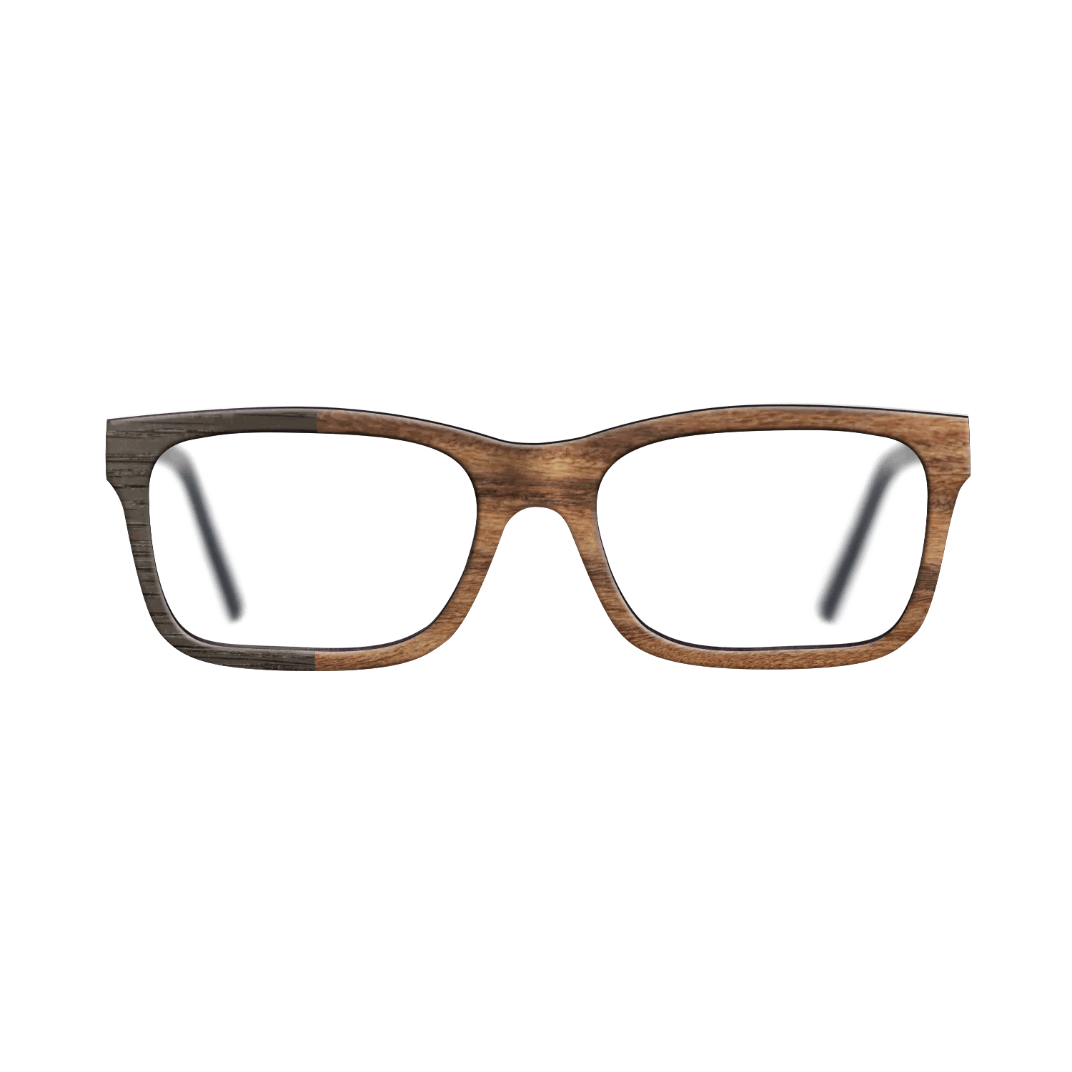 Fumed Oak,Santos Rosewood Light: Binary - The Sage - Rectangle - SIRIS wood optic