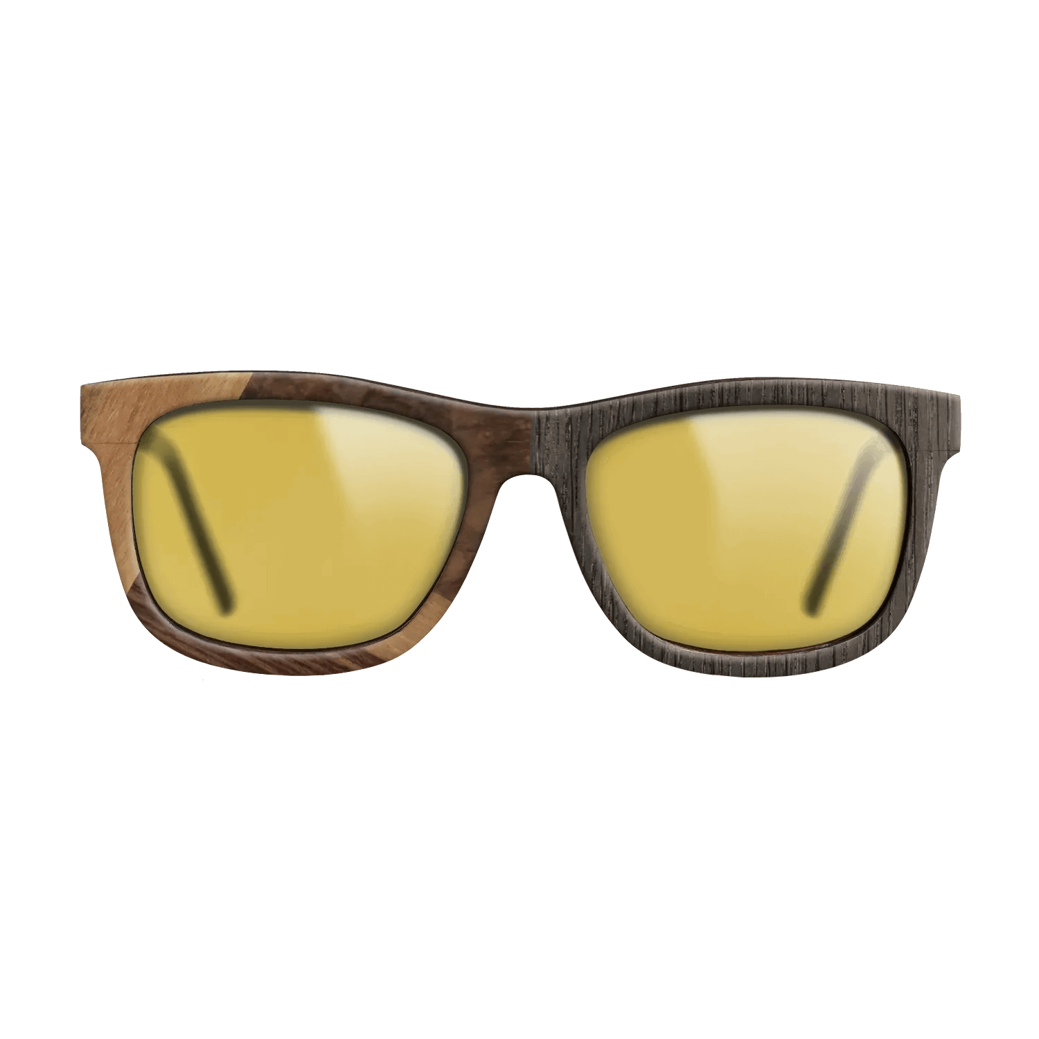 Fumed Oak,Walnut Burl,Rosewood Reconstituted: Cubic Cuts - The Hero - Square - SIRIS wood optic