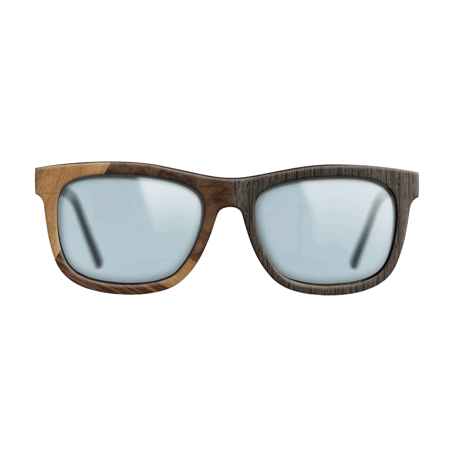 Fumed Oak,Walnut Burl,Rosewood Reconstituted: Cubic Cuts - The Hero - Square - SIRIS wood optic