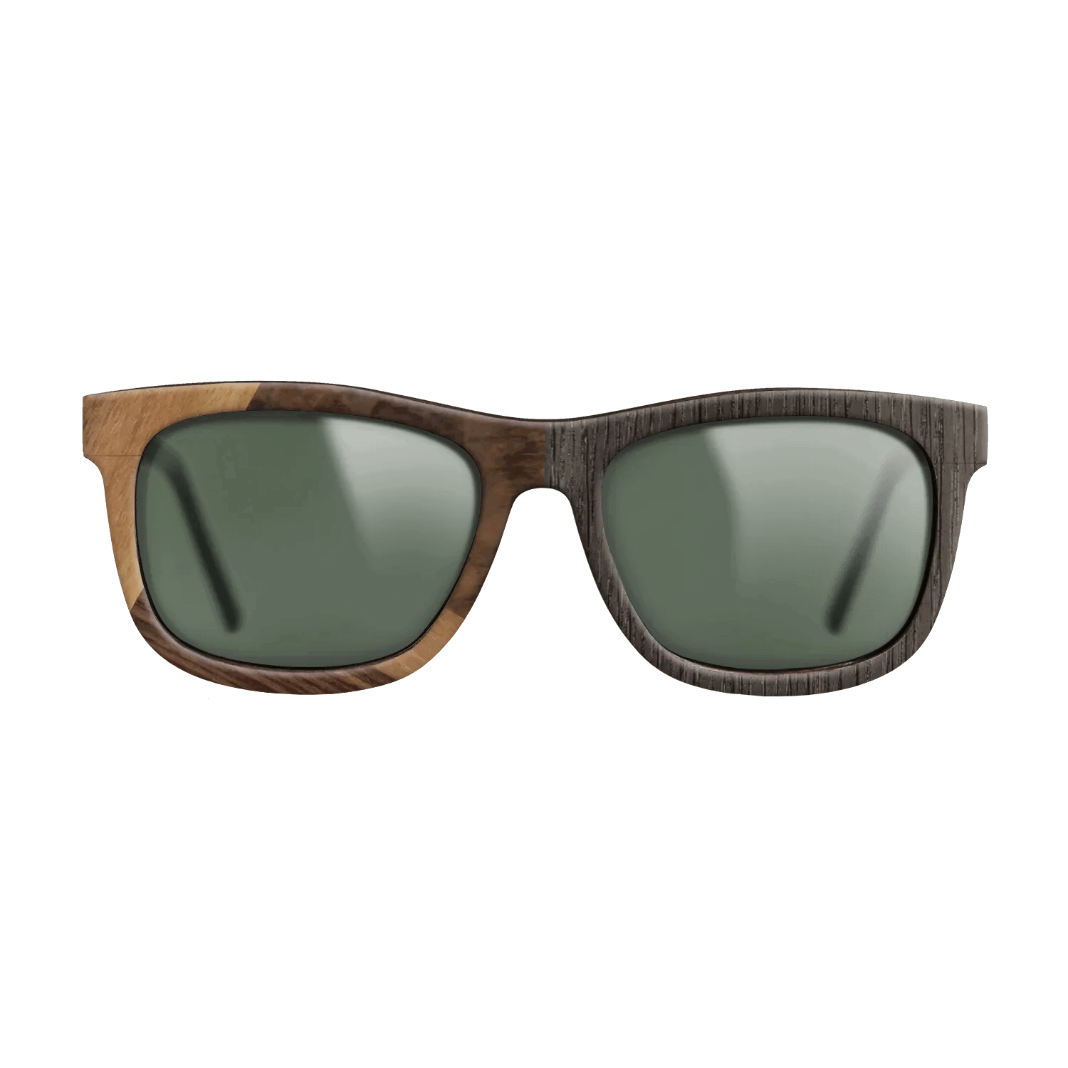 Fumed Oak,Walnut Burl,Rosewood Reconstituted: Cubic Cuts - The Hero - Square - SIRIS wood optic