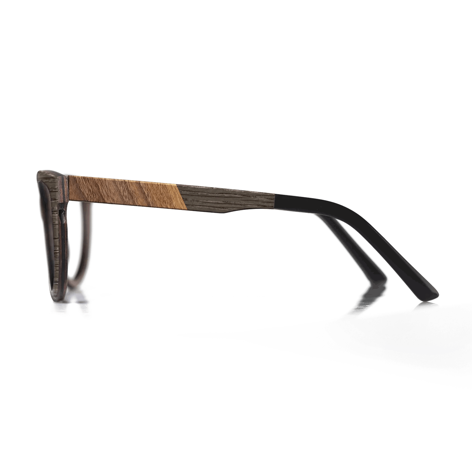 Fumed Oak,Walnut Claro Dark: Angle Cut - The Hero - Square - 918 - SIRIS wood optic