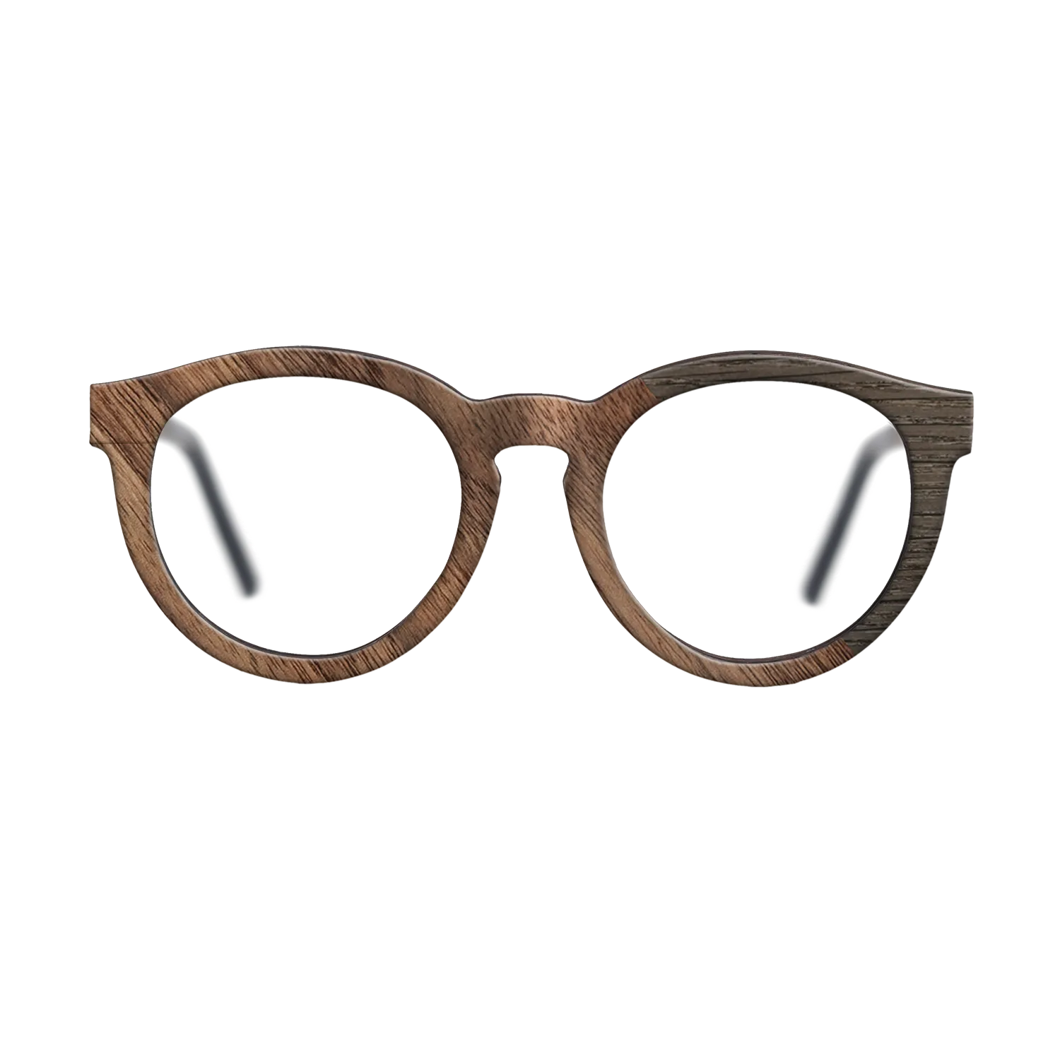 Fumed Oak,Walnut Claro Dark: Angle Cut - The Rebel - Round - 918 - SIRIS wood optic