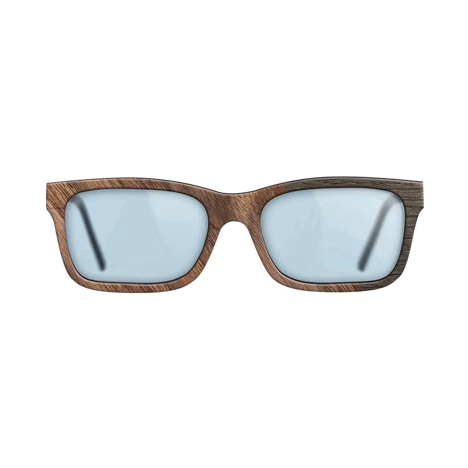 Fumed Oak,Walnut Claro Dark: Angle Cut - The Sage - Rectangle - 918 - SIRIS wood optic