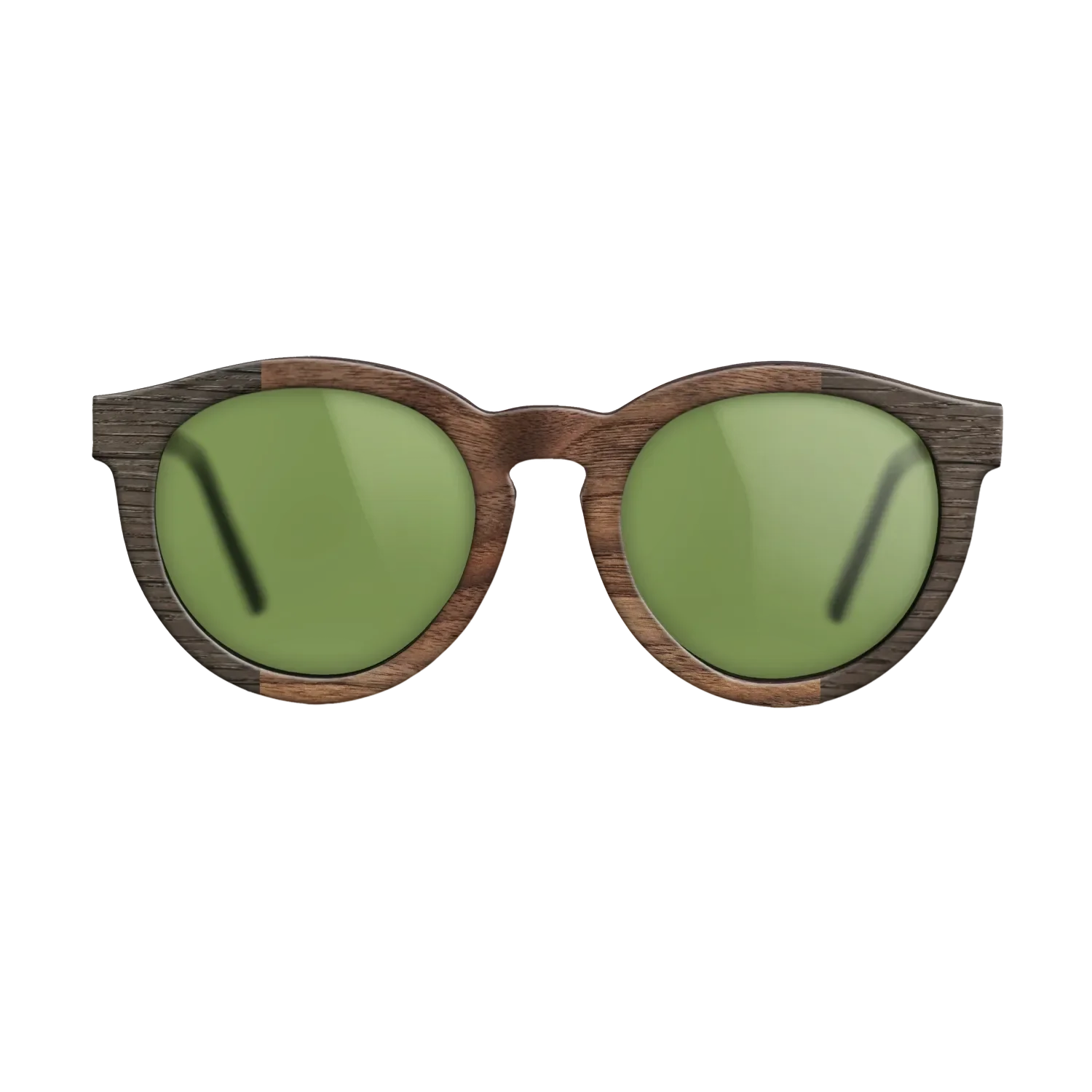 Fumed Oak,Walnut Claro Dark: Bauhaus - The Rebel - Round - SIRIS wood optic