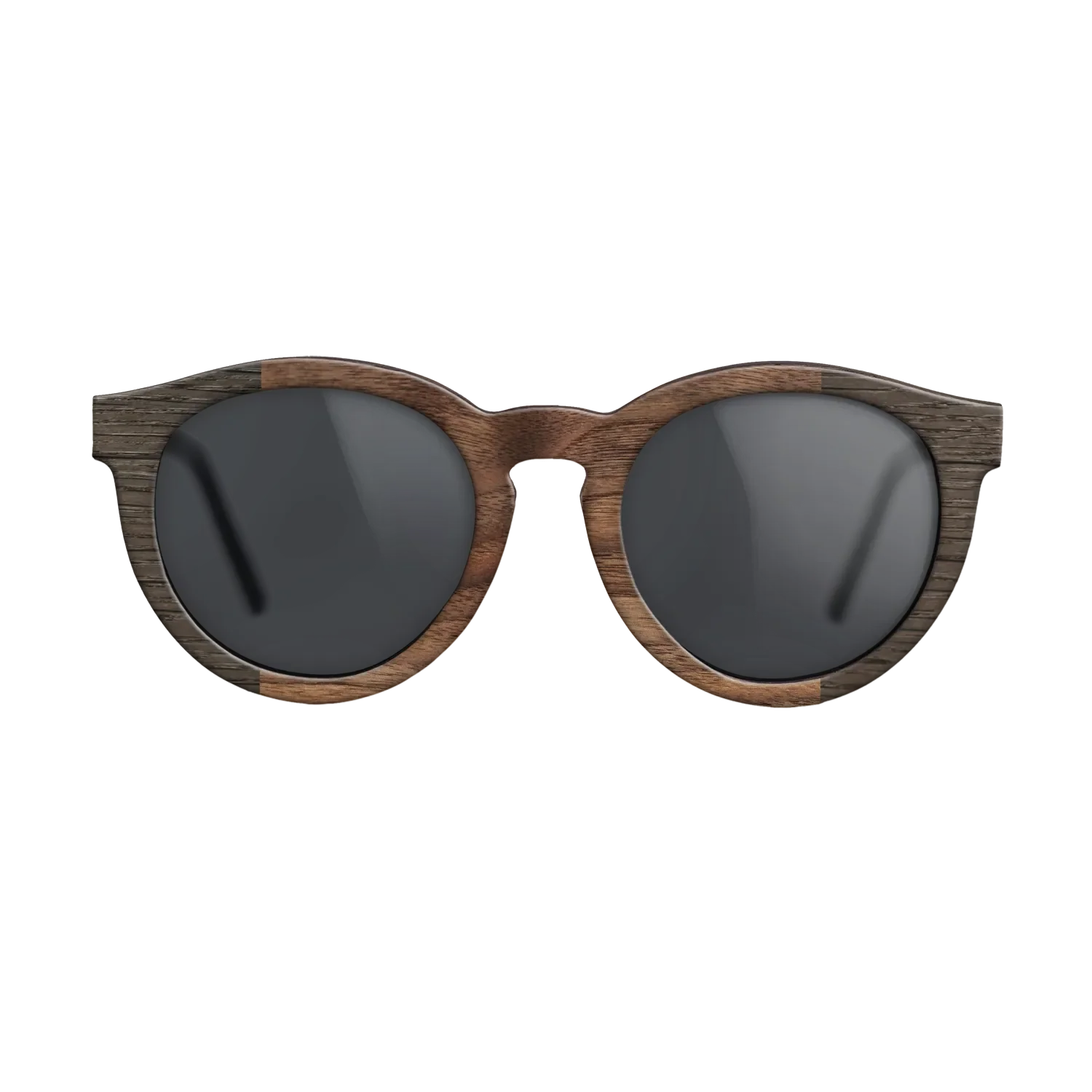 Fumed Oak,Walnut Claro Dark: Bauhaus - The Rebel - Round - SIRIS wood optic