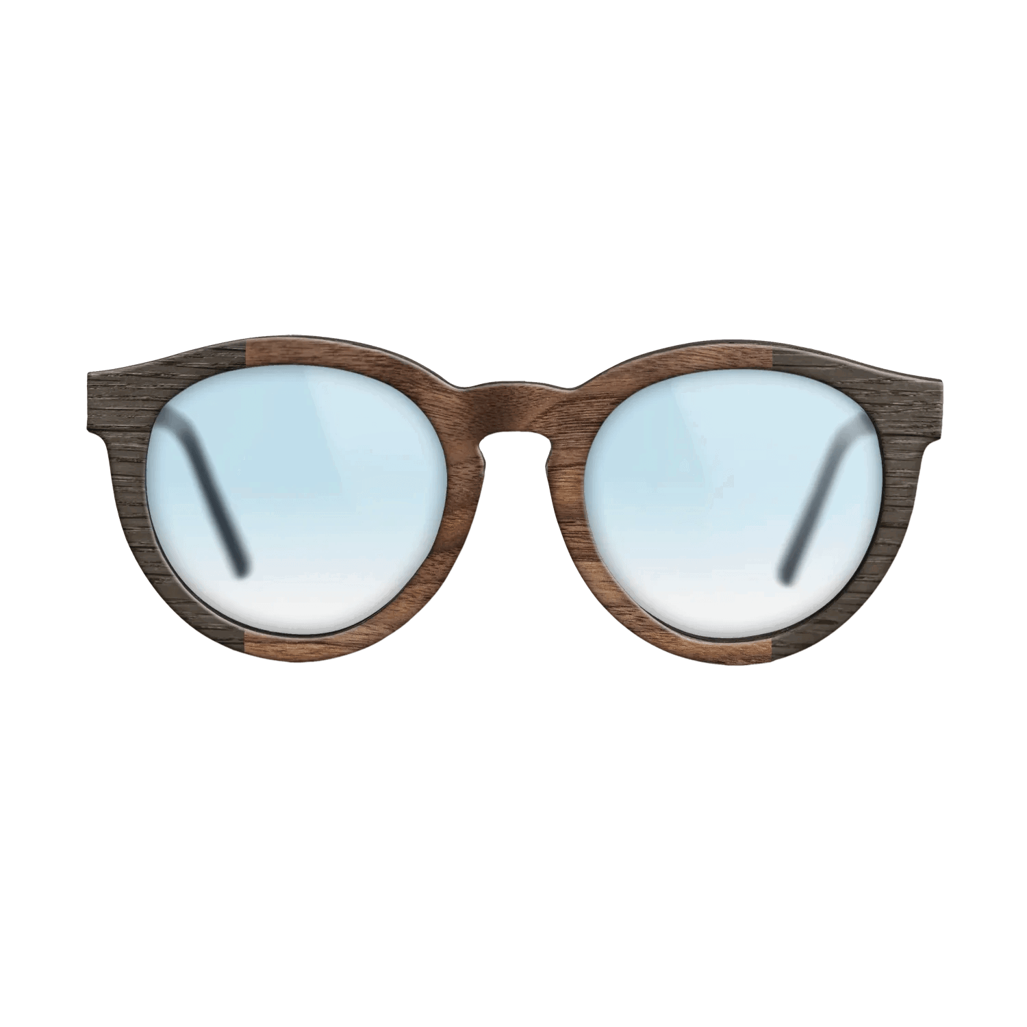 Fumed Oak,Walnut Claro Dark: Bauhaus - The Rebel - Round - SIRIS wood optic