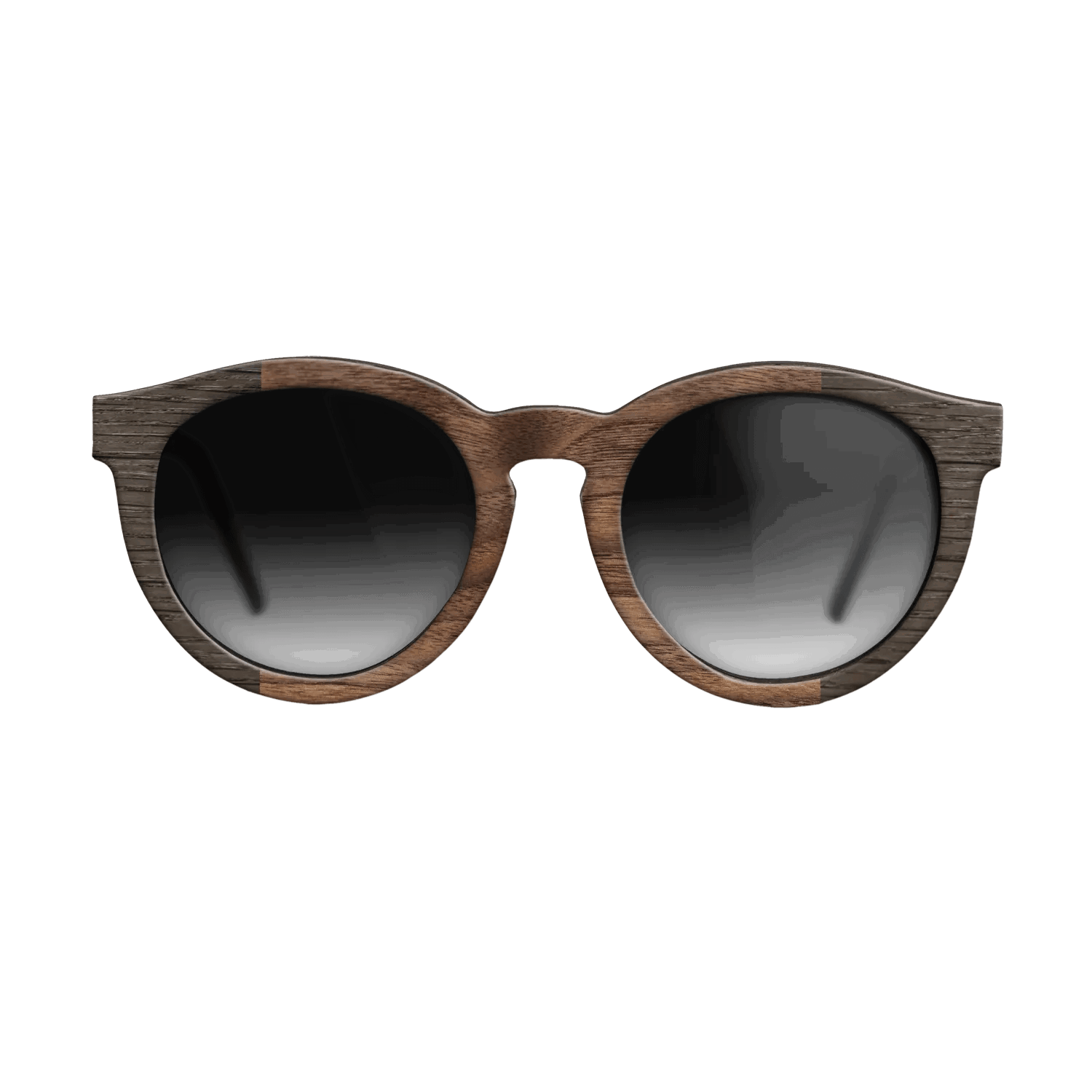 Fumed Oak,Walnut Claro Dark: Bauhaus - The Rebel - Round - SIRIS wood optic
