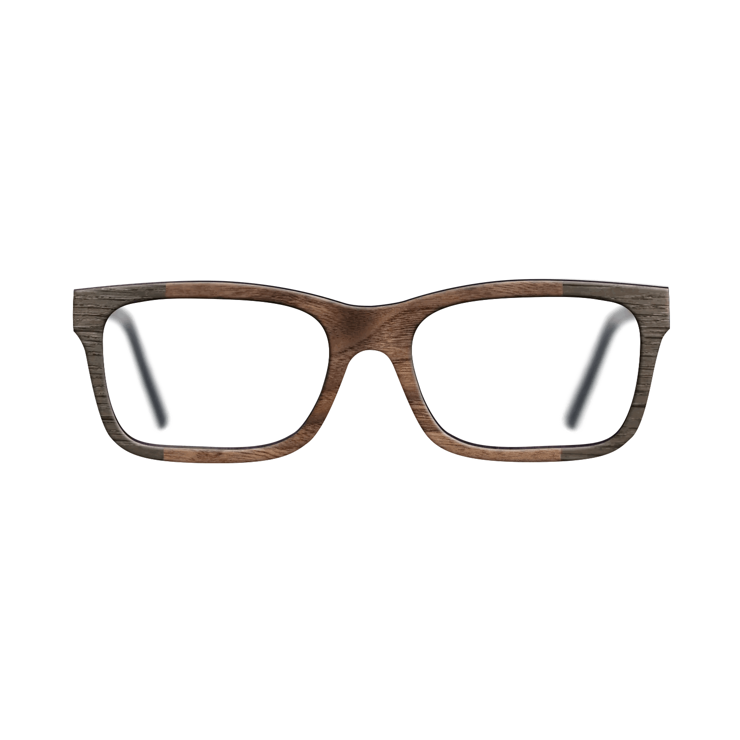 Fumed Oak,Walnut Claro Dark: Bauhaus - The Sage - Rectangle - SIRIS wood optic