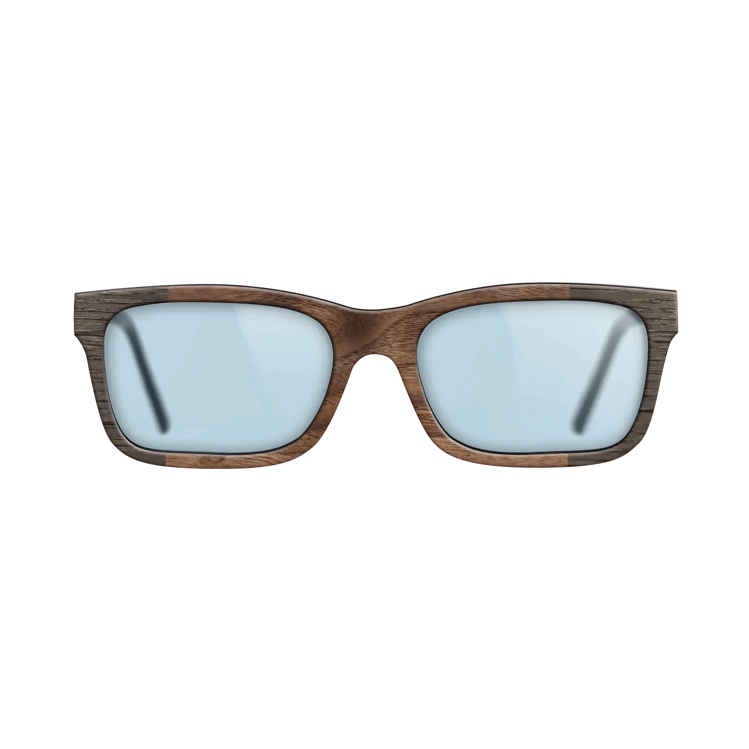 Fumed Oak,Walnut Claro Dark: Bauhaus - The Sage - Rectangle - SIRIS wood optic