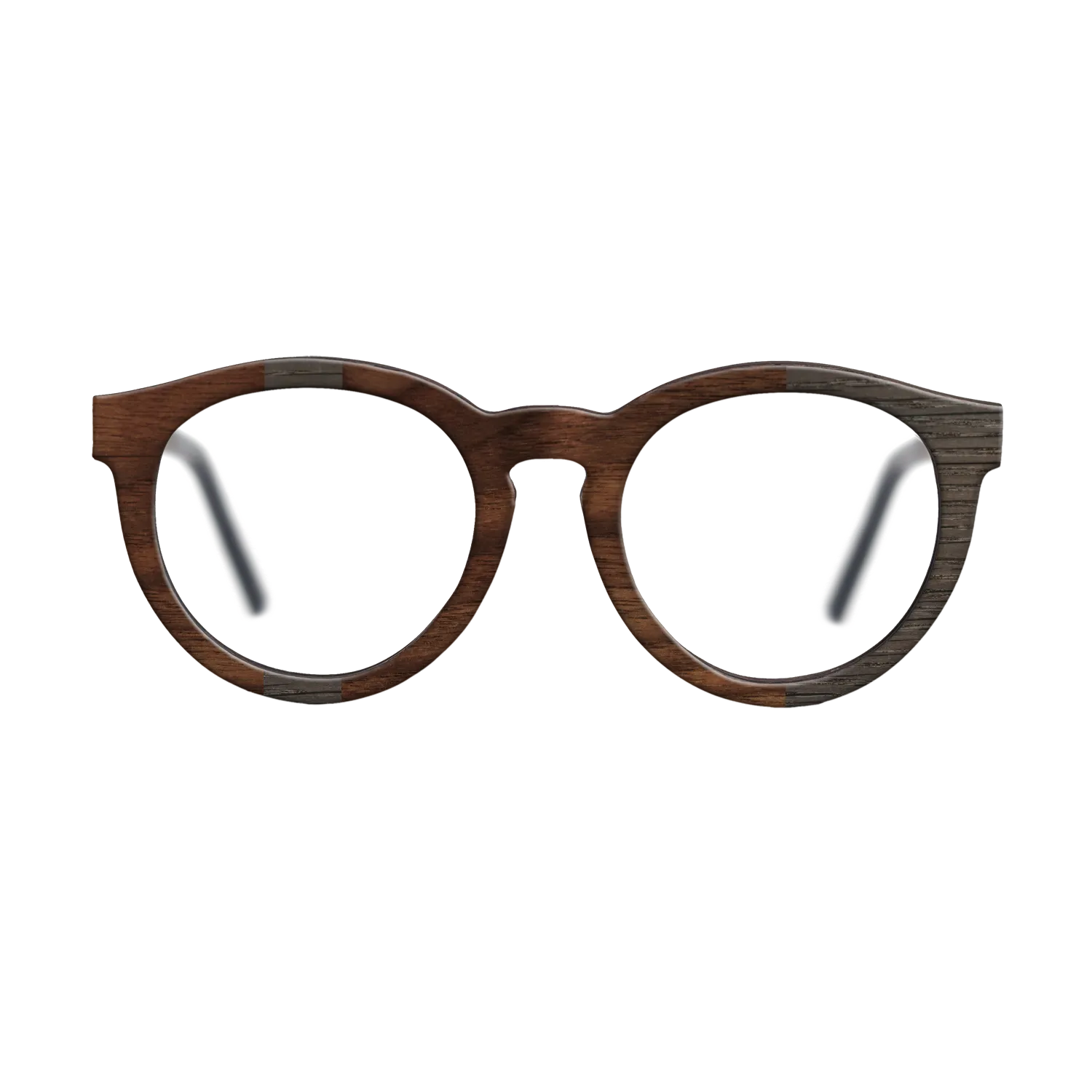 Fumed Oak,Walnut Claro Dark: Diametric - The Rebel - Round - SIRIS wood optic