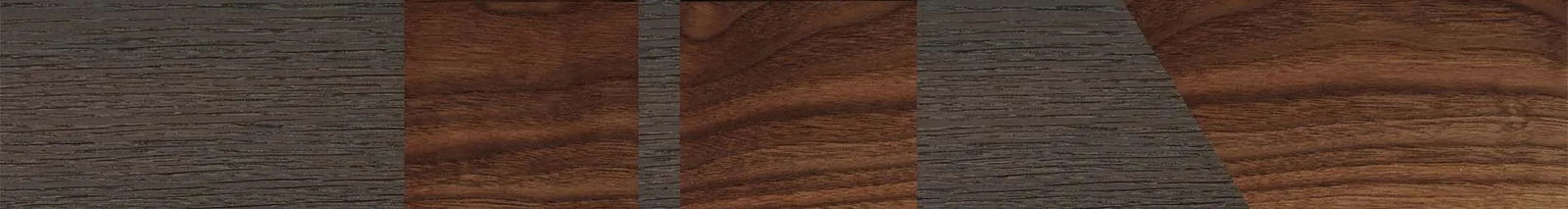 Fumed Oak,Walnut Claro Dark: Diametric - The Rebel - Round - SIRIS wood optic