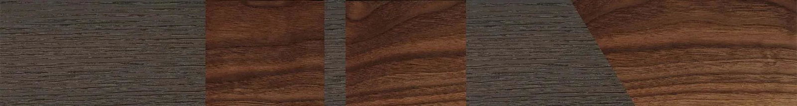 Fumed Oak,Walnut Claro Dark: Diametric - The Sage - Rectangle - SIRIS wood optic