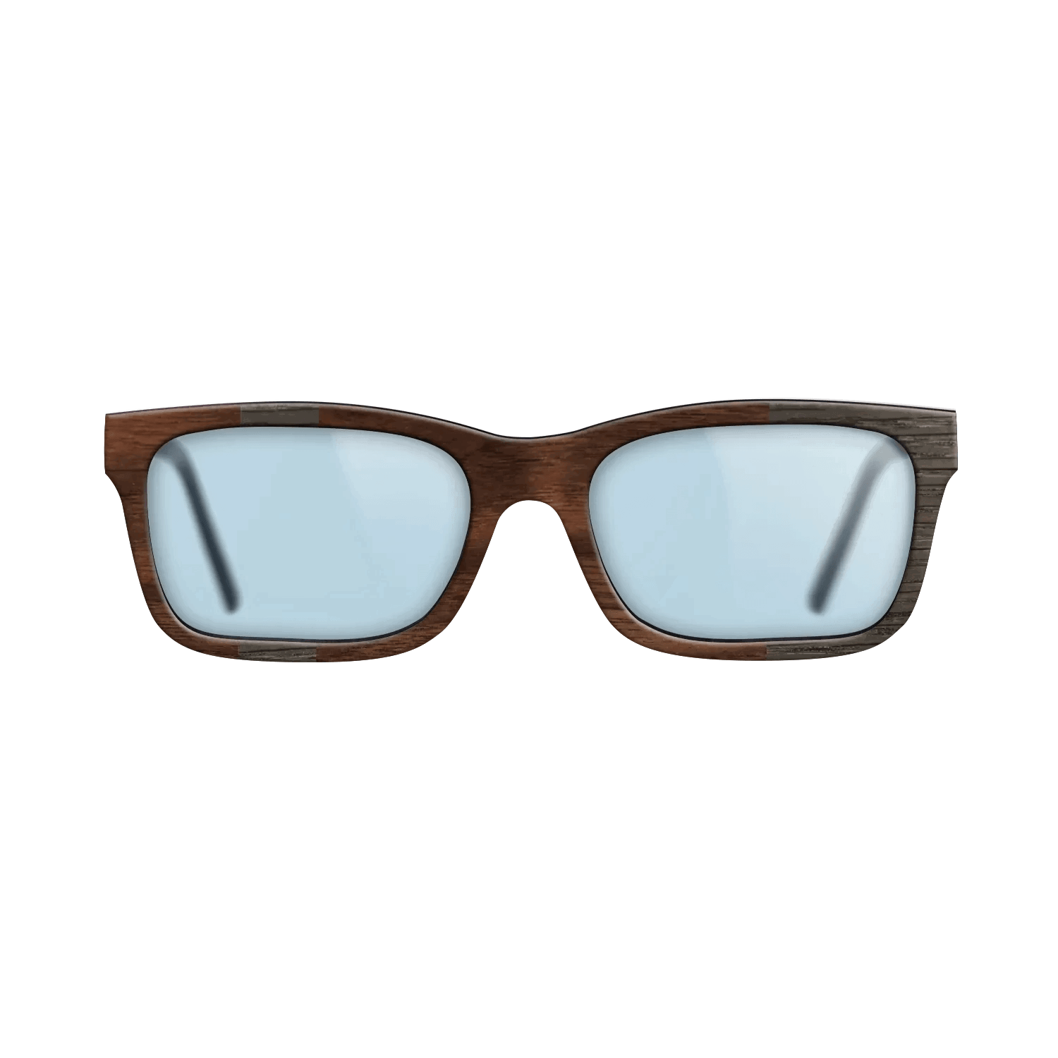 Fumed Oak,Walnut Claro Dark: Diametric - The Sage - Rectangle - SIRIS wood optic