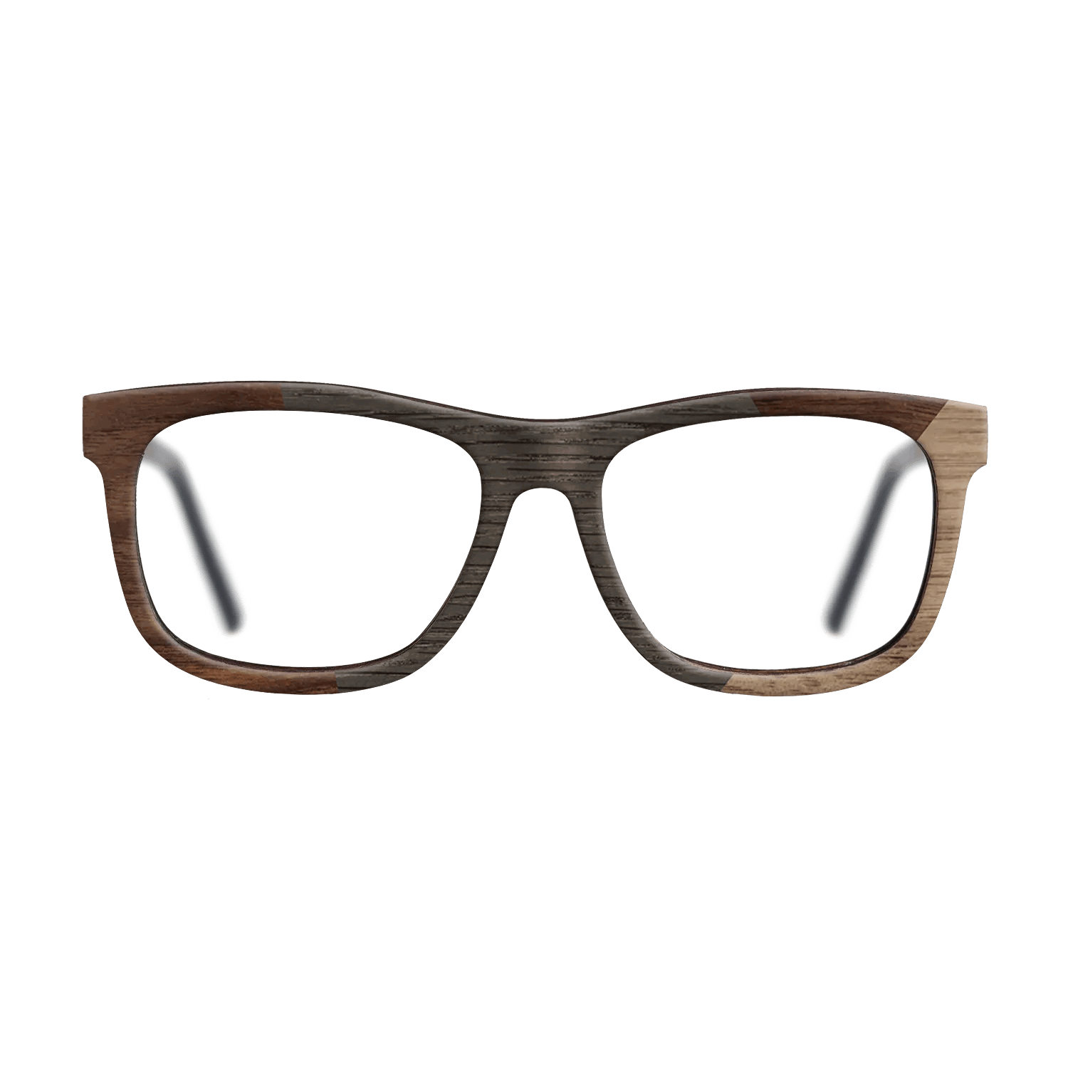 Fumed Oak,Walnut Claro Dark,Walnut: Straight Grain: Angle Cut - The Hero - Square - SIRIS wood optic