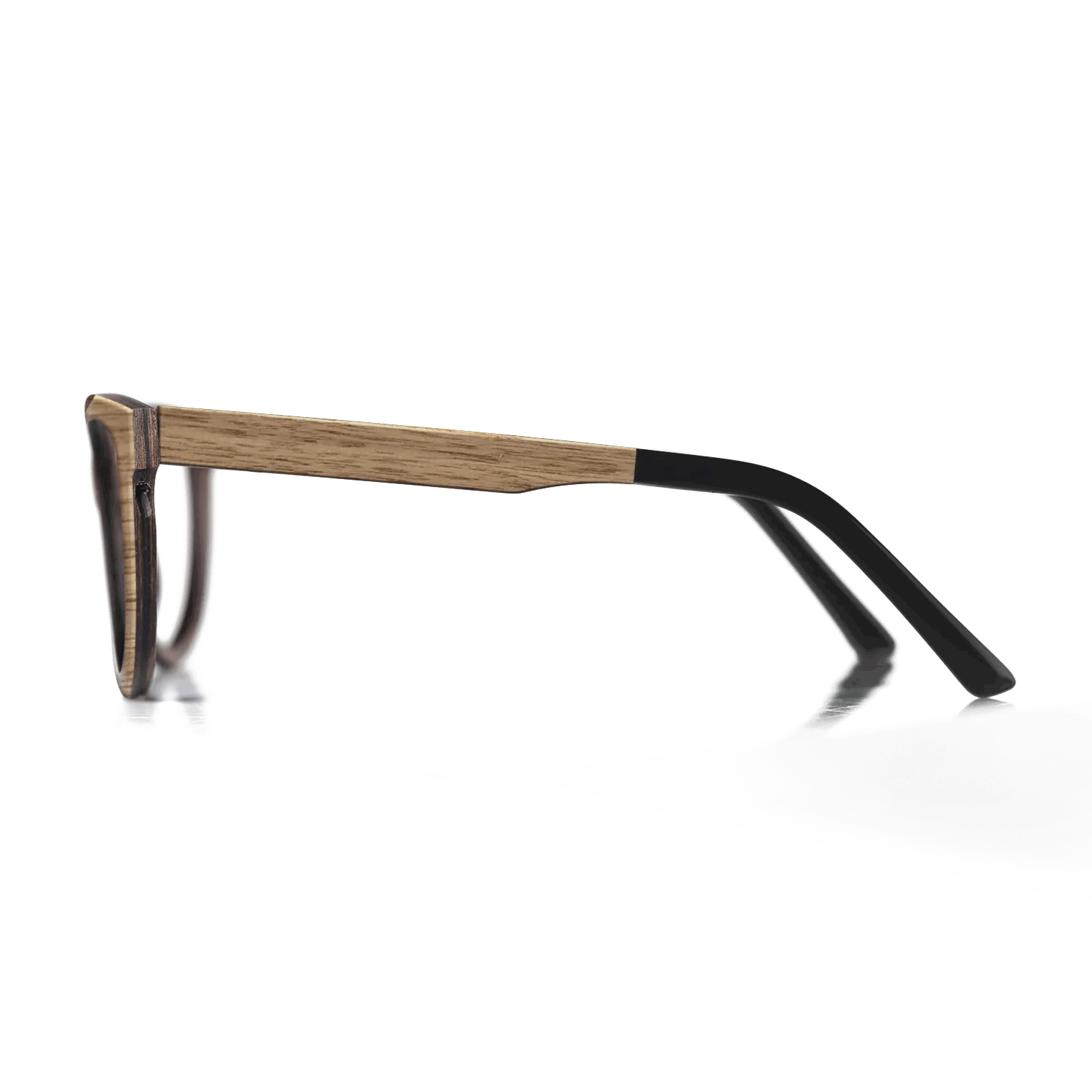 Fumed Oak,Walnut Claro Dark,Walnut: Straight Grain: Angle Cut - The Hero - Square - SIRIS wood optic