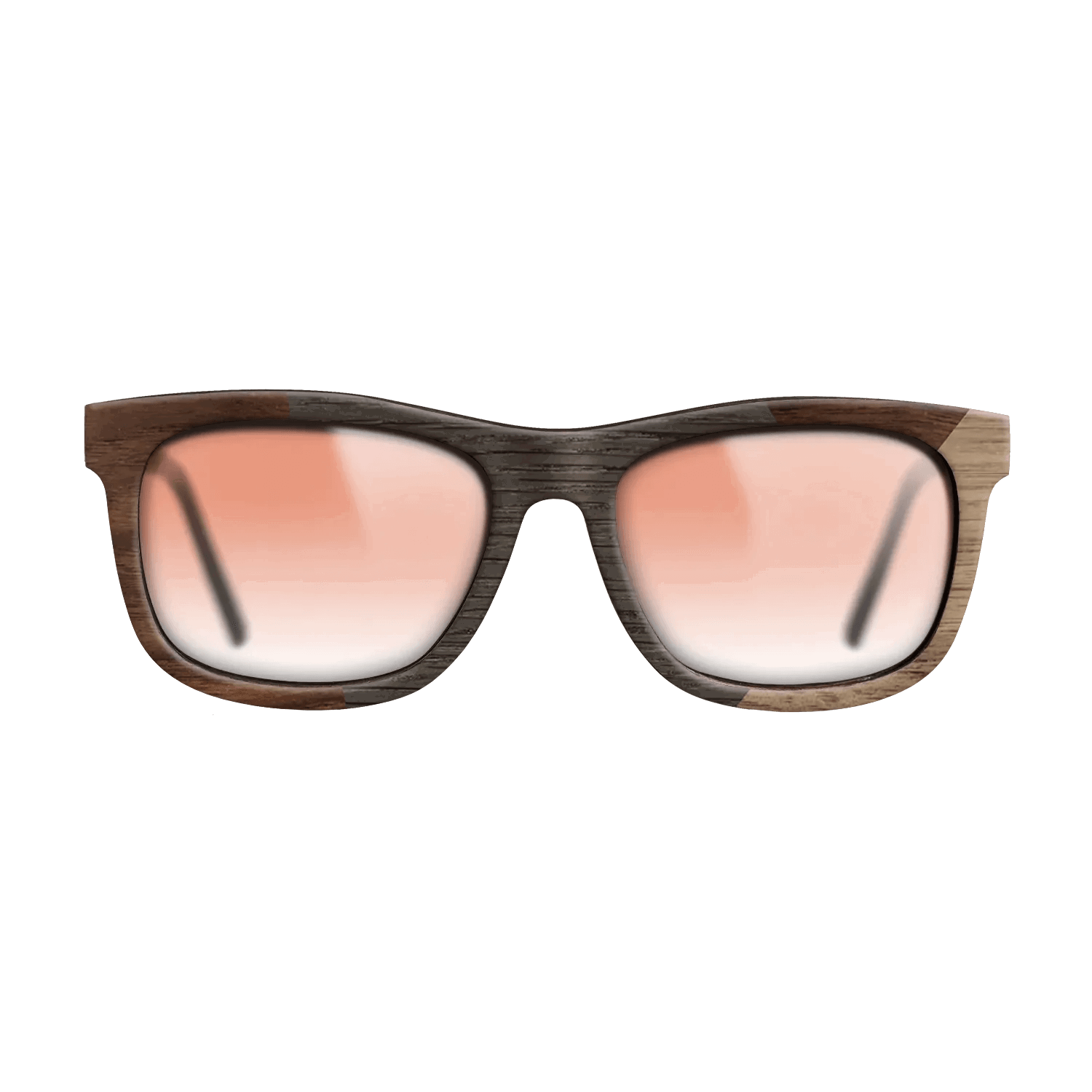 Fumed Oak,Walnut Claro Dark,Walnut: Straight Grain: Angle Cut - The Hero - Square - SIRIS wood optic