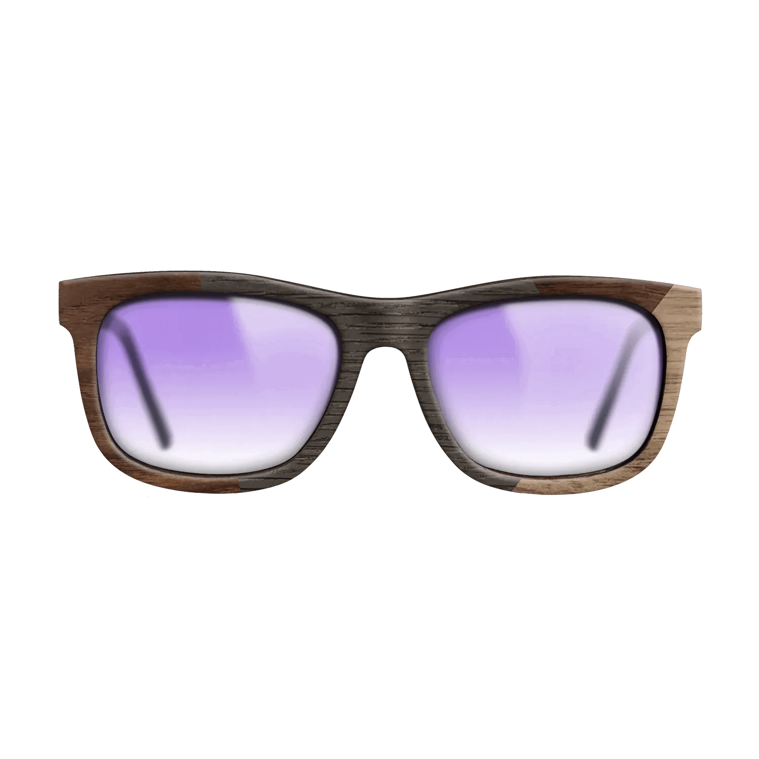 Fumed Oak,Walnut Claro Dark,Walnut: Straight Grain: Angle Cut - The Hero - Square - SIRIS wood optic