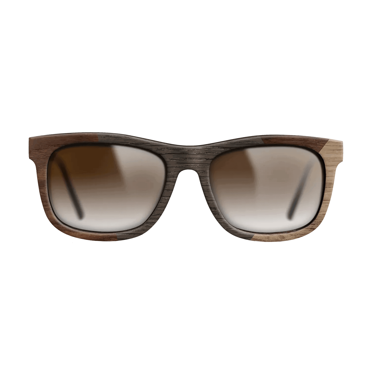 Fumed Oak,Walnut Claro Dark,Walnut: Straight Grain: Angle Cut - The Hero - Square - SIRIS wood optic