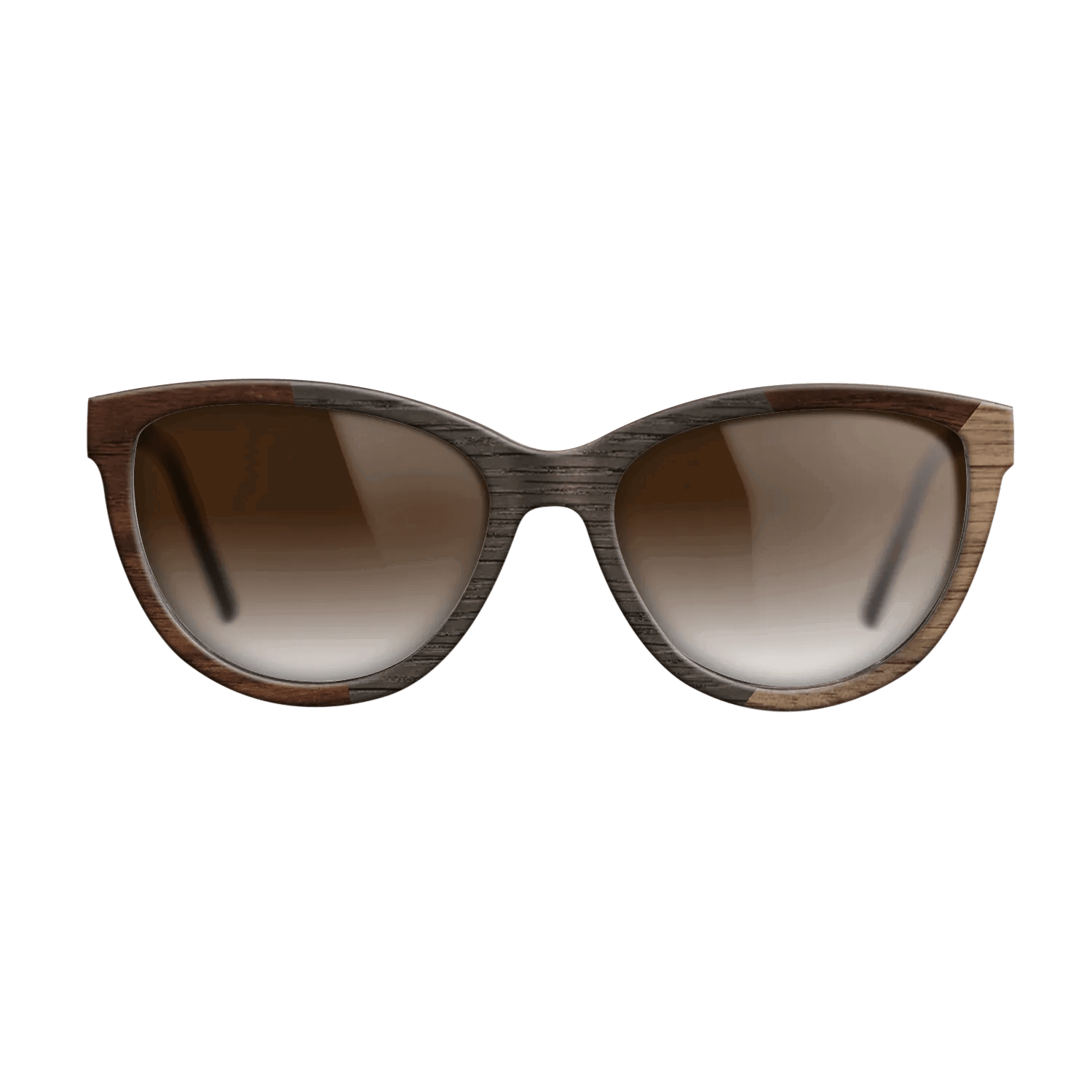 Fumed Oak,Walnut Claro Dark,Walnut: Straight Grain: Angle Cut - The Maiden - Cat - SIRIS wood optic