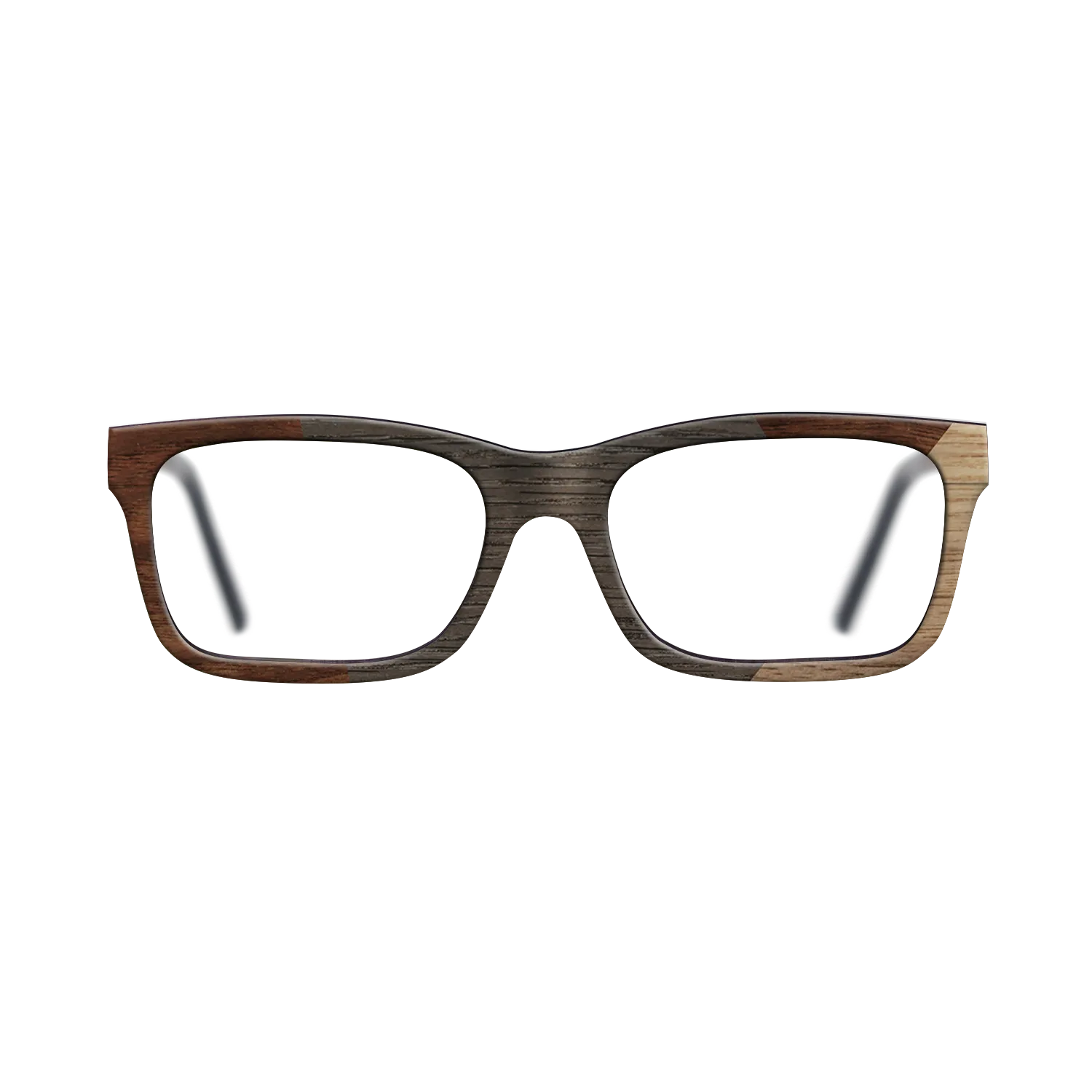 Fumed Oak,Walnut Claro Dark,Walnut: Straight Grain: Angle Cut - The Sage - Rectangle - SIRIS wood optic